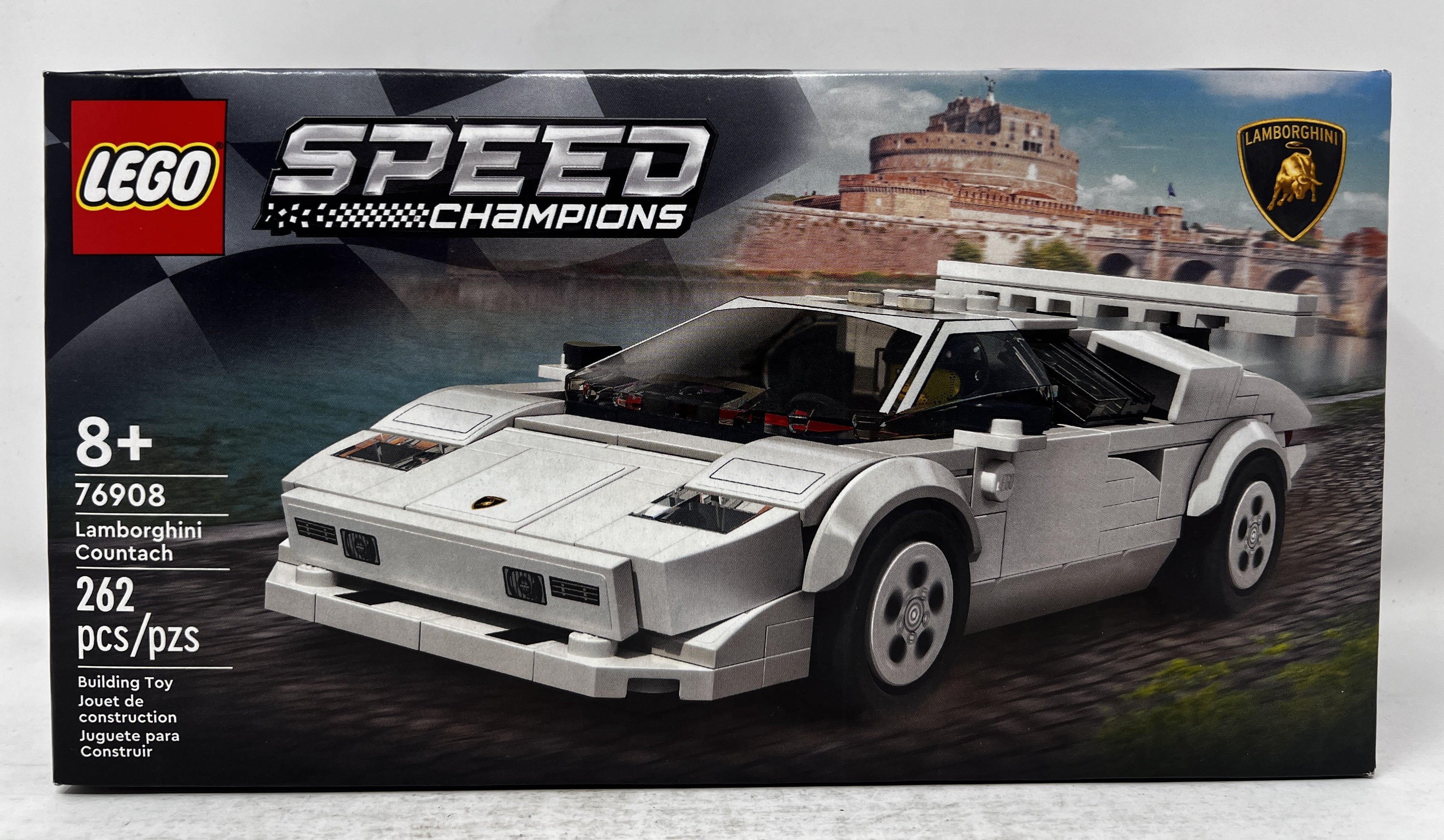 LEGO Speed Champions Lamborghini Countach 76908 (Punctured box, see pictures)