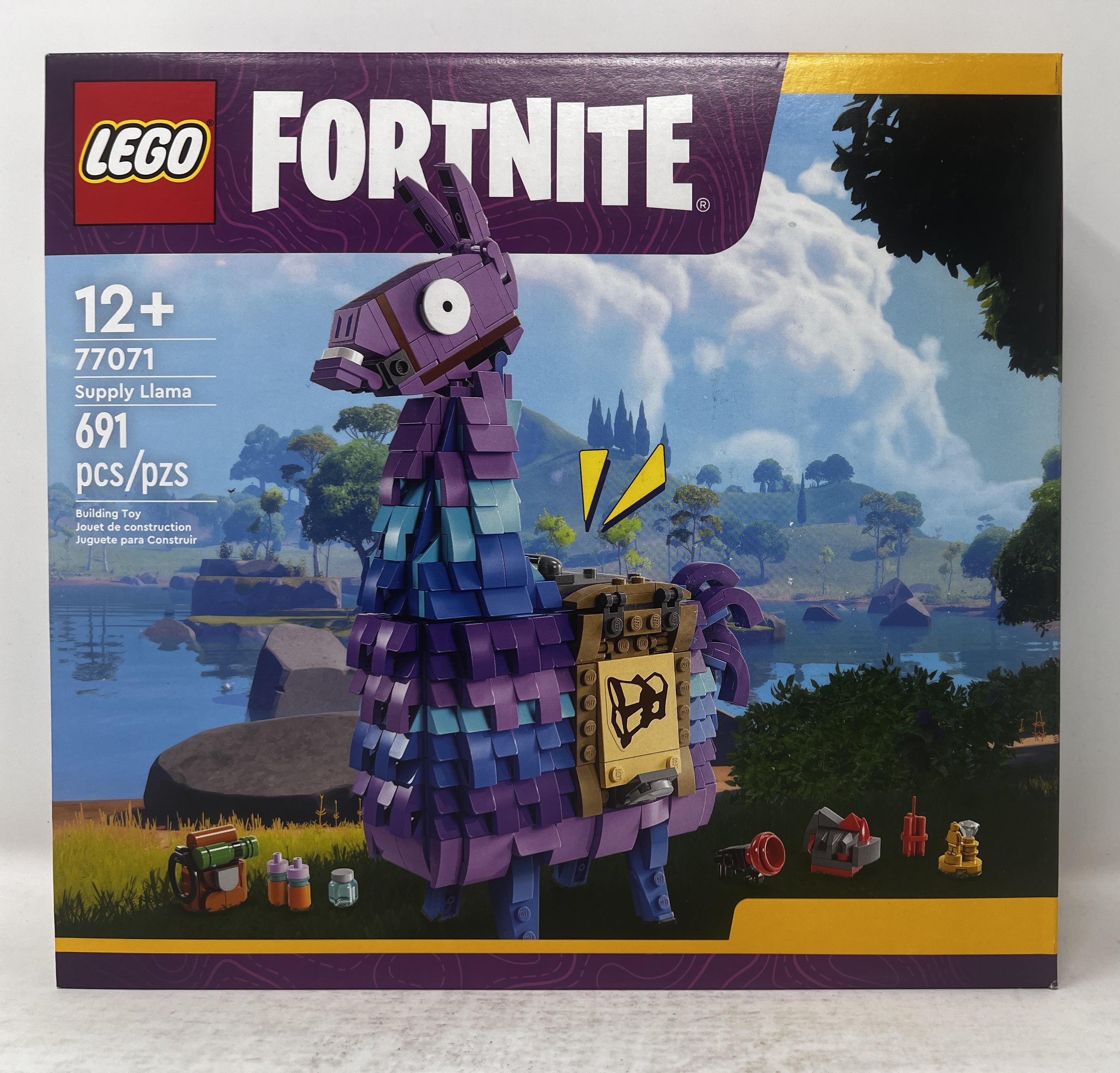 LEGO Fortnite Supply Llama 77071 (very minor wear, see pictures)