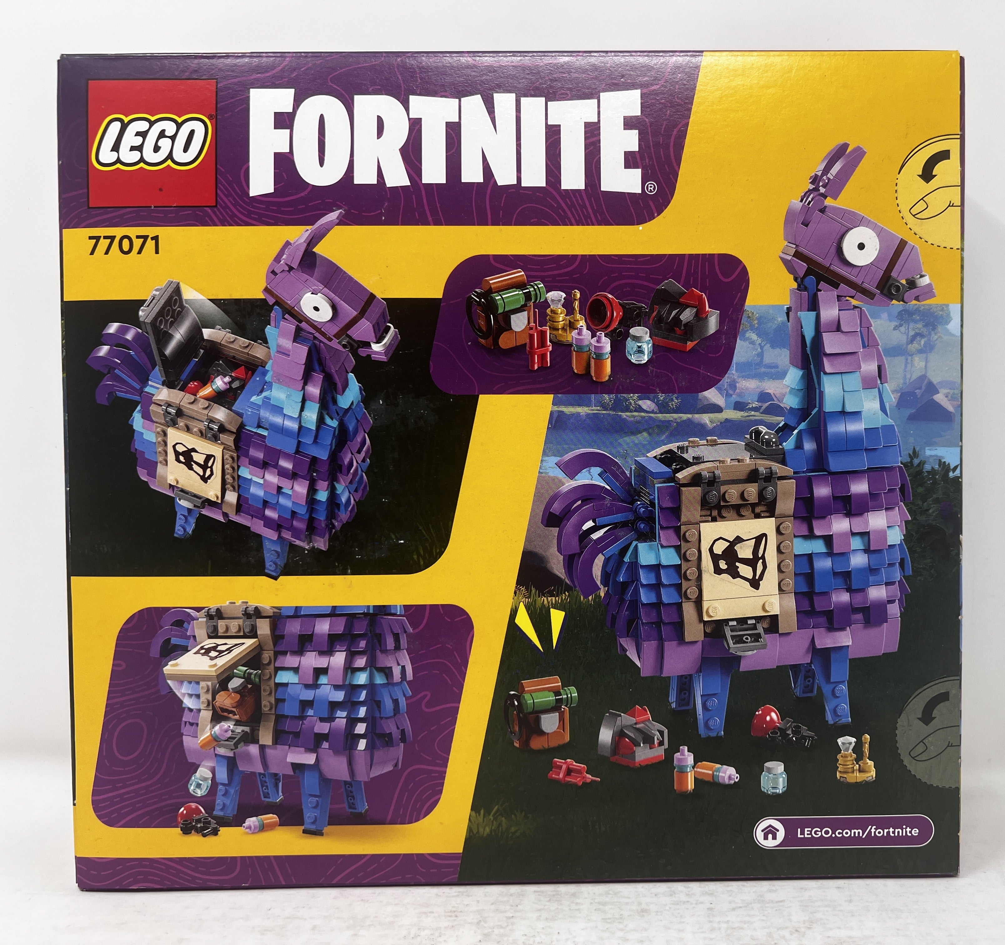 LEGO Fortnite Supply Llama 77071 (very minor wear, see pictures)
