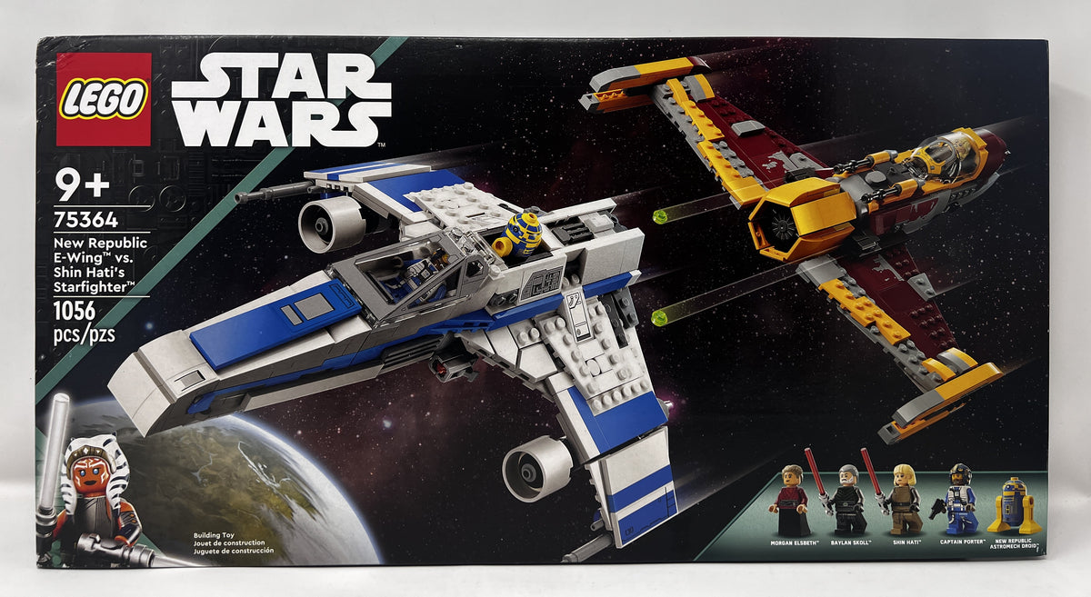 LEGO® Star Wars New Republic E-Wing vs. Shin Hati's Starfighter 75364 (Box damage, see pictures)
