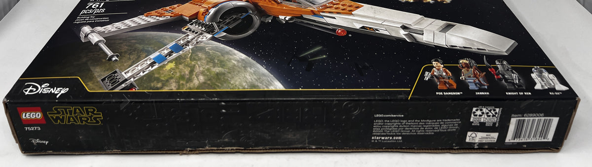 LEGO® Star Wars Poe Dameron's X-Wing Fighter 75273 (heavy damage, see pictures)