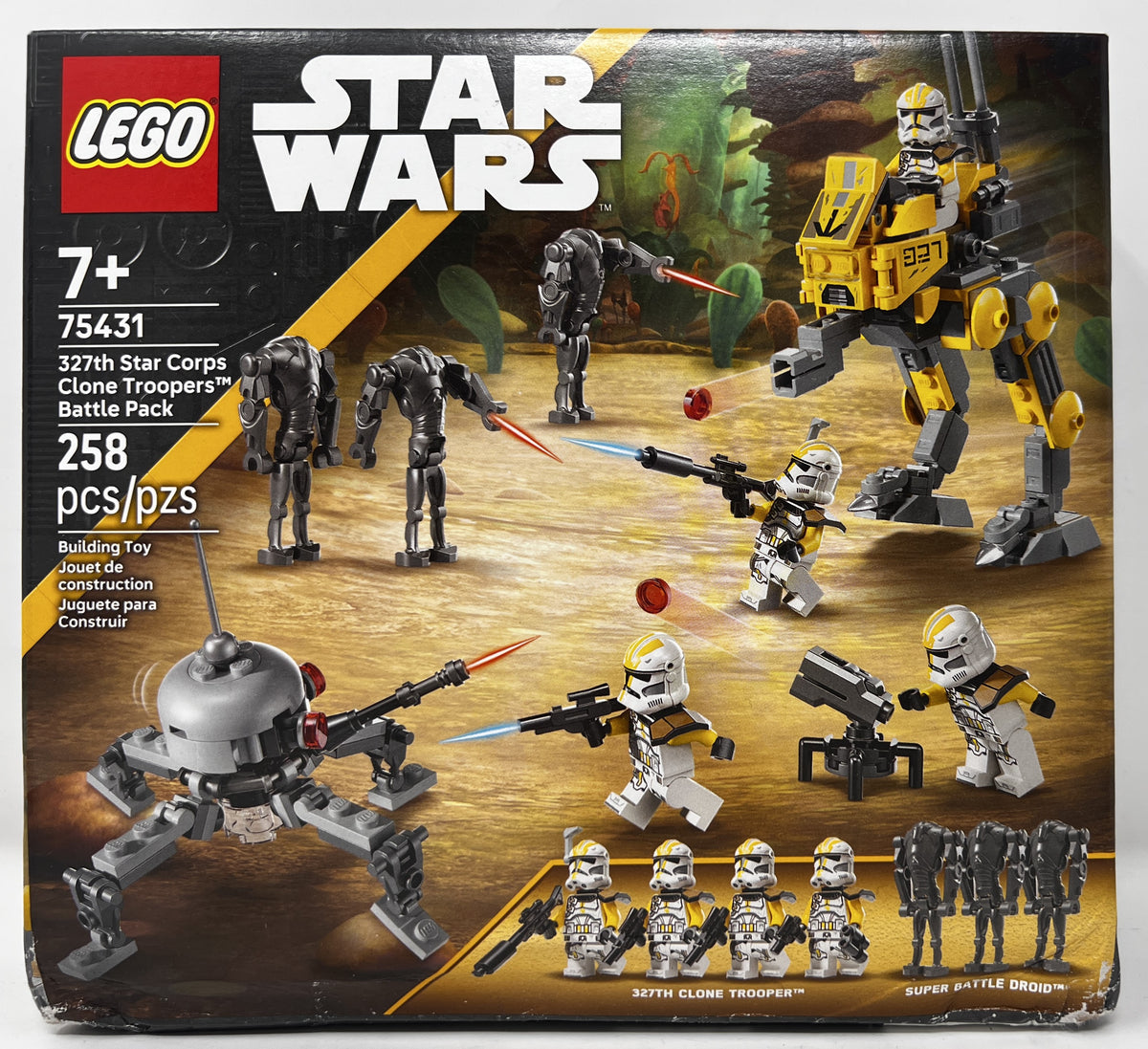 LEGO® Star Wars 327th Star Corps Clone Troopers Battle Pack 75431 (Damaged box, see pictures)