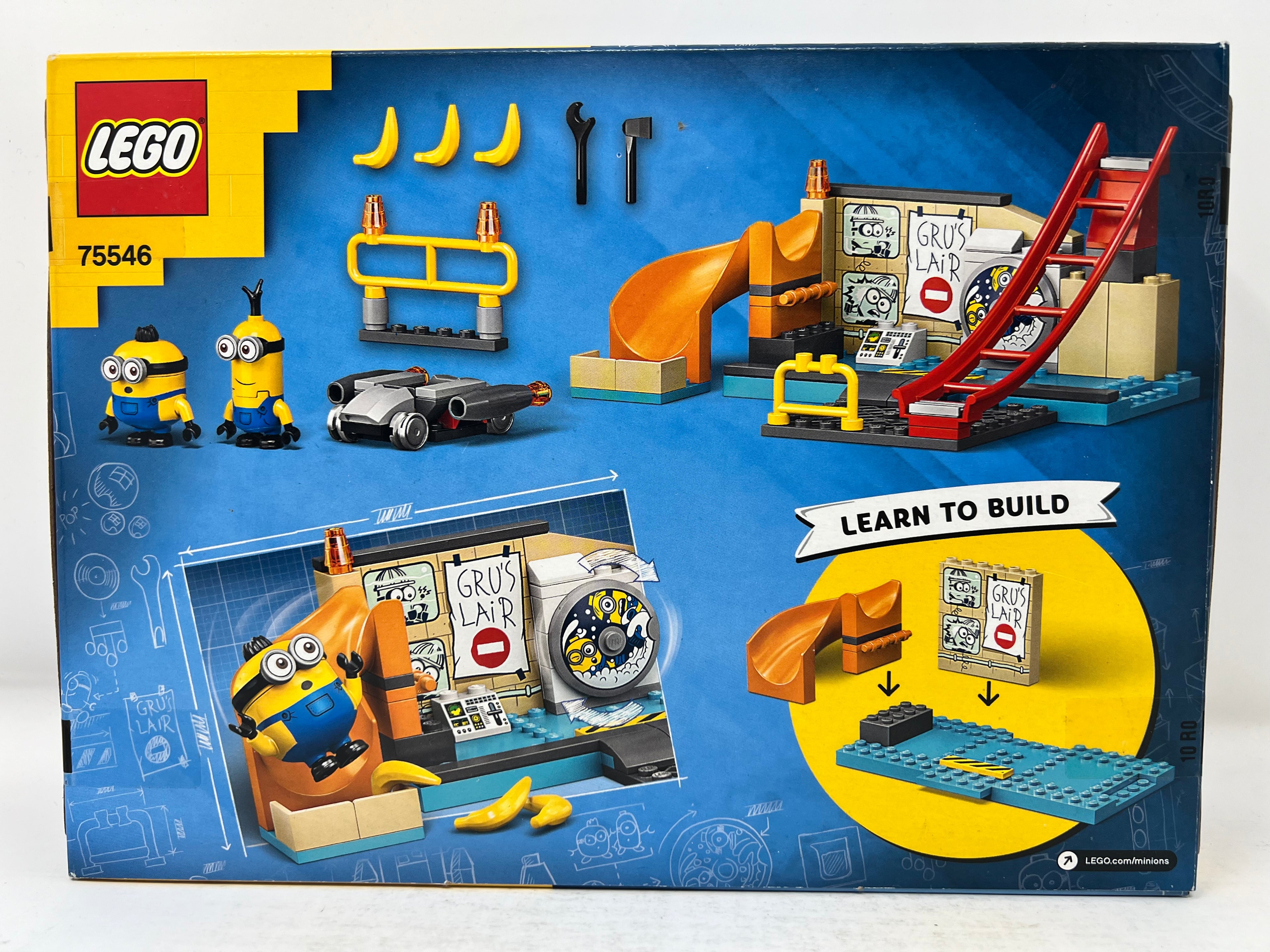 LEGO Minions: The Rise of Gru - Minions in Gru's Lab #75546 (shelf wear, see pictures)
