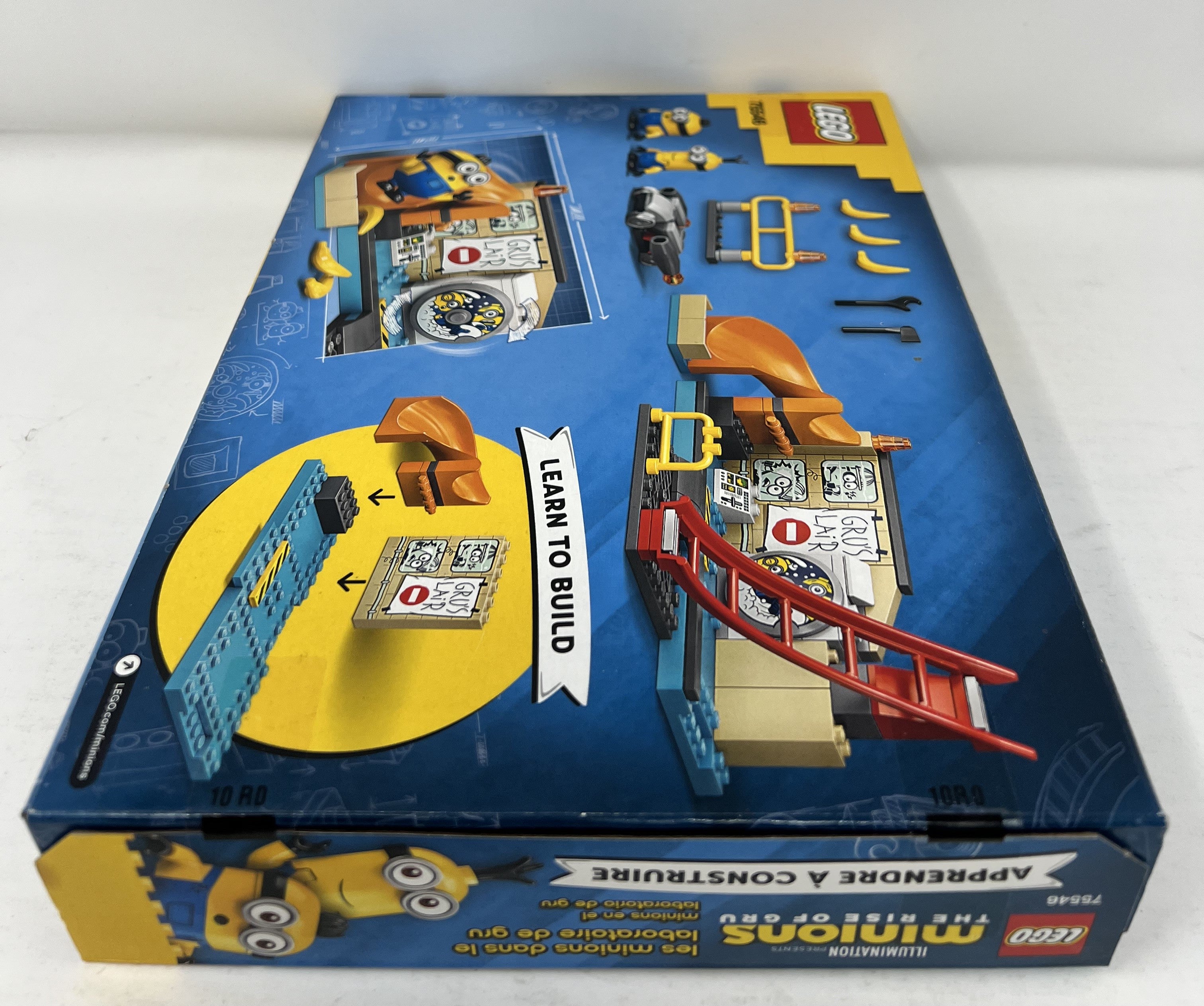 LEGO Minions: The Rise of Gru - Minions in Gru's Lab #75546 (shelf wear, see pictures)