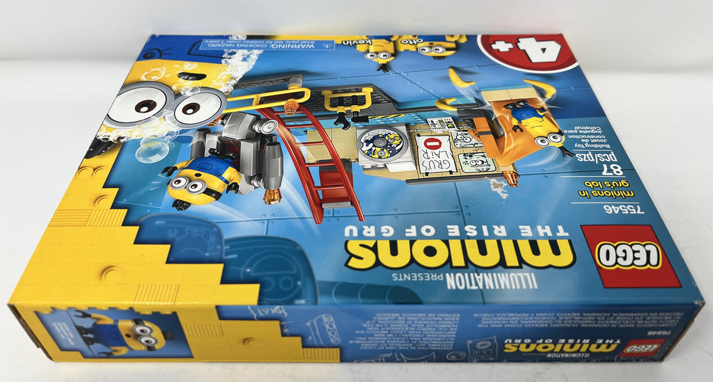 LEGO Minions: The Rise of Gru - Minions in Gru's Lab #75546 (shelf wear, see pictures)