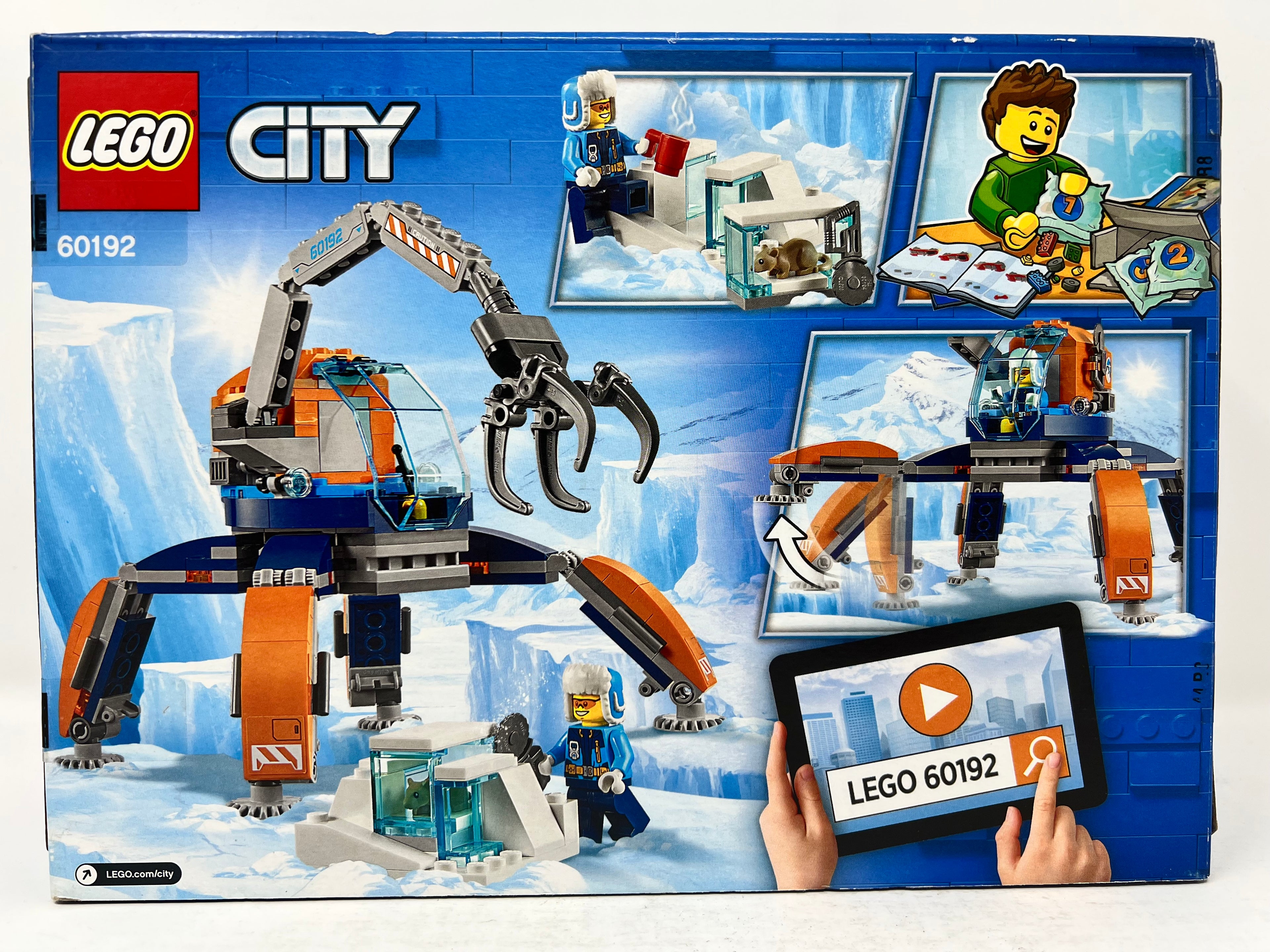 LEGO City Arctic Ice Crawler #60192 (shelf wear, see pictures)