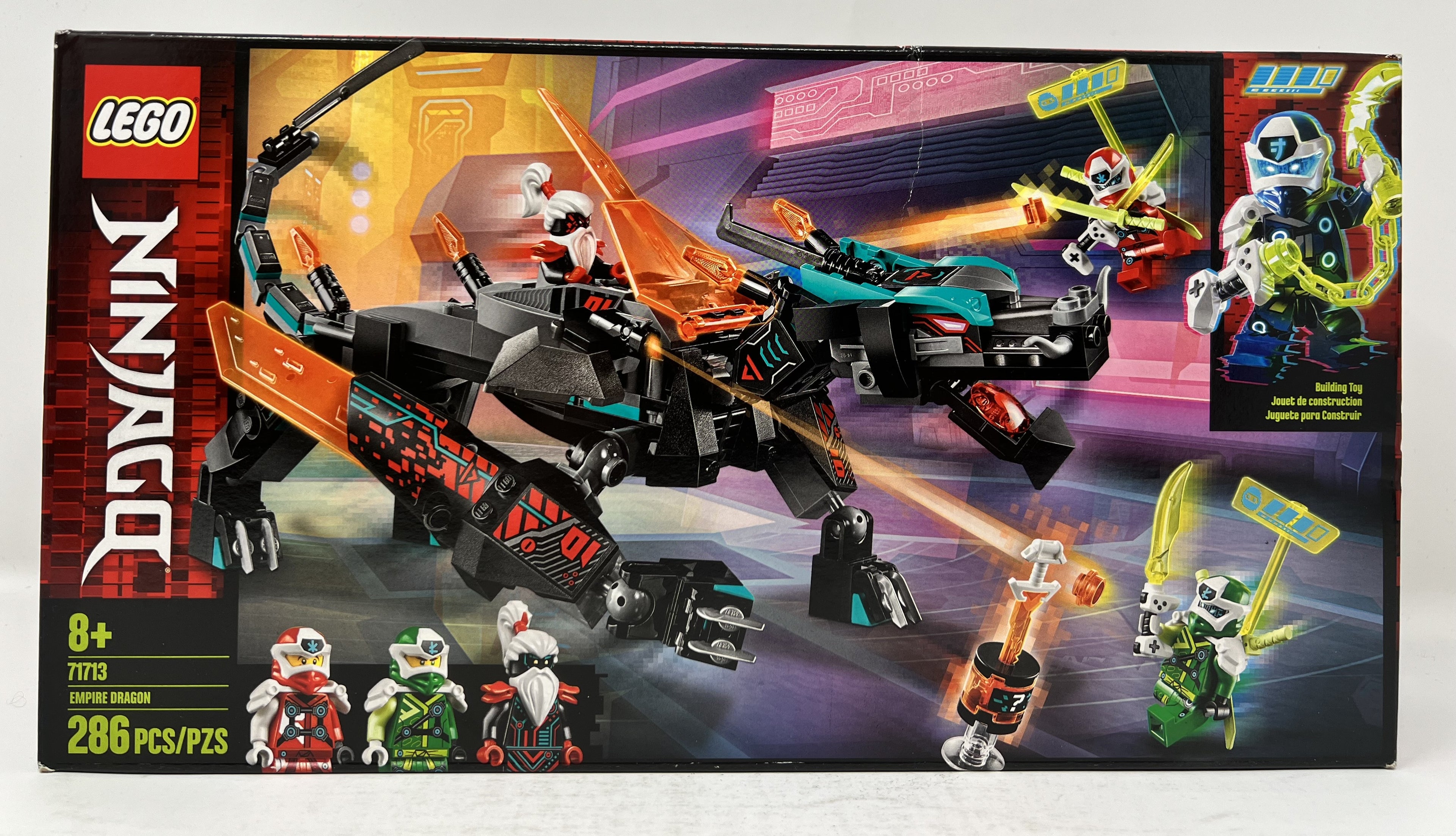 LEGO Ninjago Empire Dragon #71713 (shelf wear, see pictures)