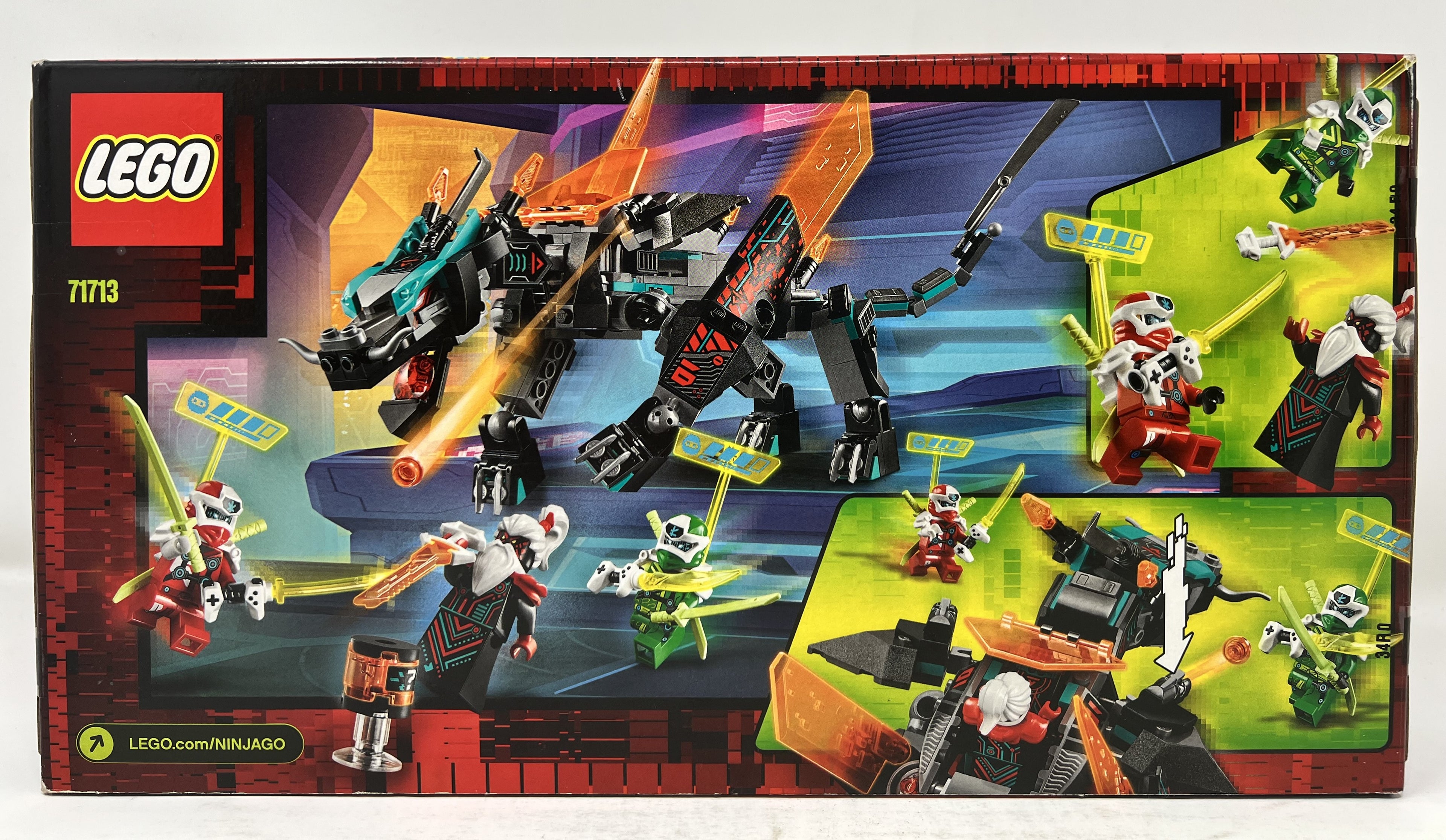 LEGO Ninjago Empire Dragon #71713 (shelf wear, see pictures)