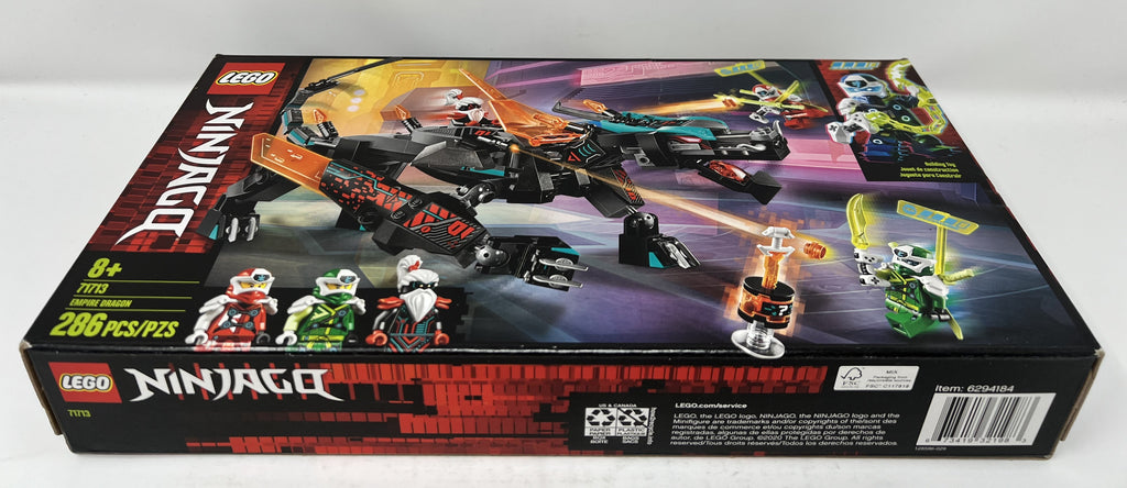 LEGO Ninjago Empire Dragon #71713 (shelf wear, see pictures)