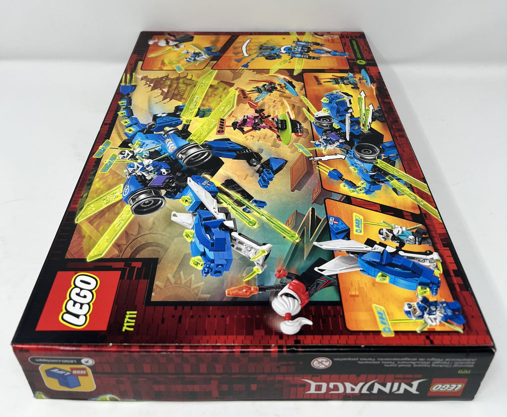 LEGO Ninjago Jay's Cyber Dragon #71711 (shelf wear, see pictures)
