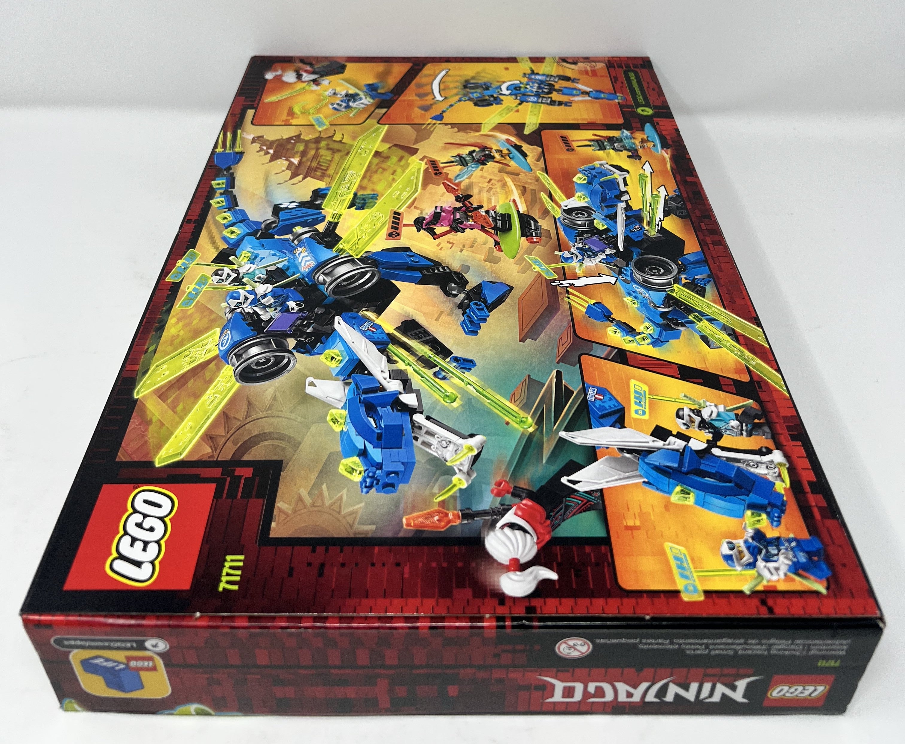 LEGO Ninjago Jay's Cyber Dragon #71711 (shelf wear, see pictures)