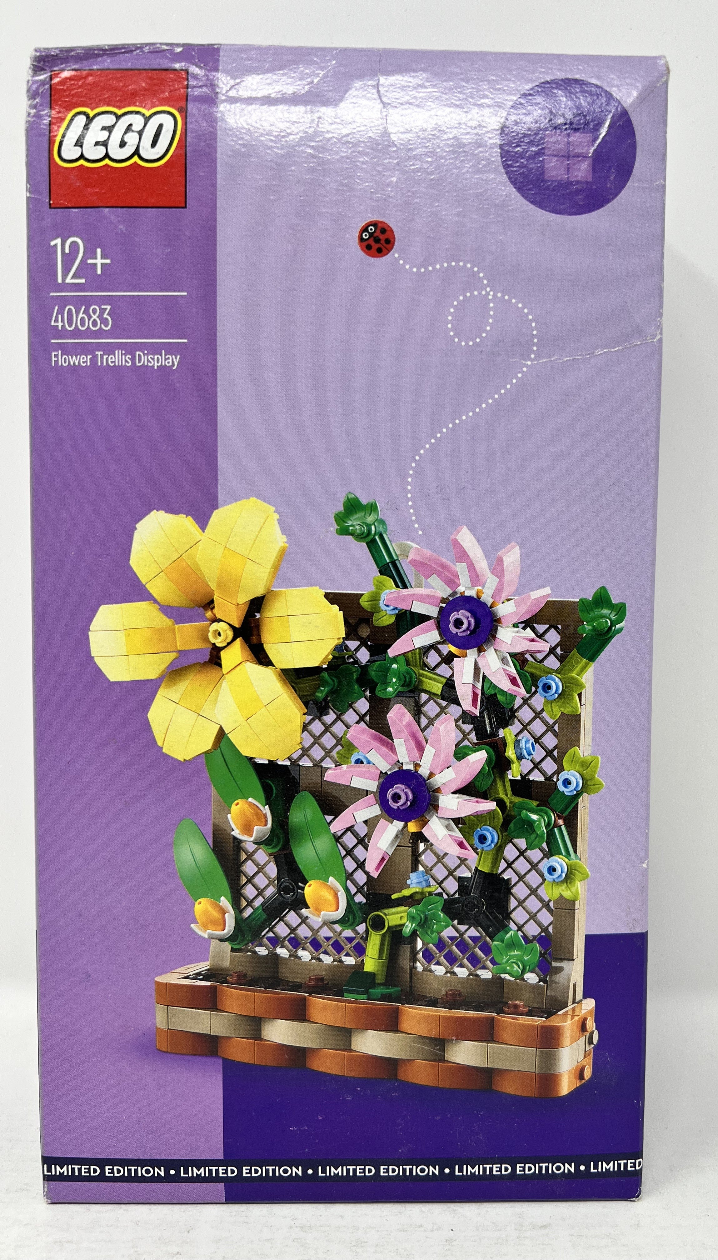 LEGO Flower Trellis Display #40683 (shelf wear, see pictures)