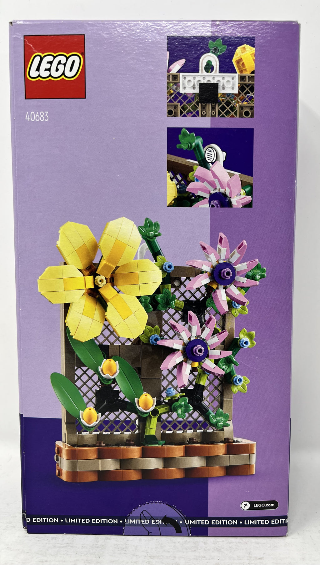 LEGO Flower Trellis Display #40683 (shelf wear, see pictures)