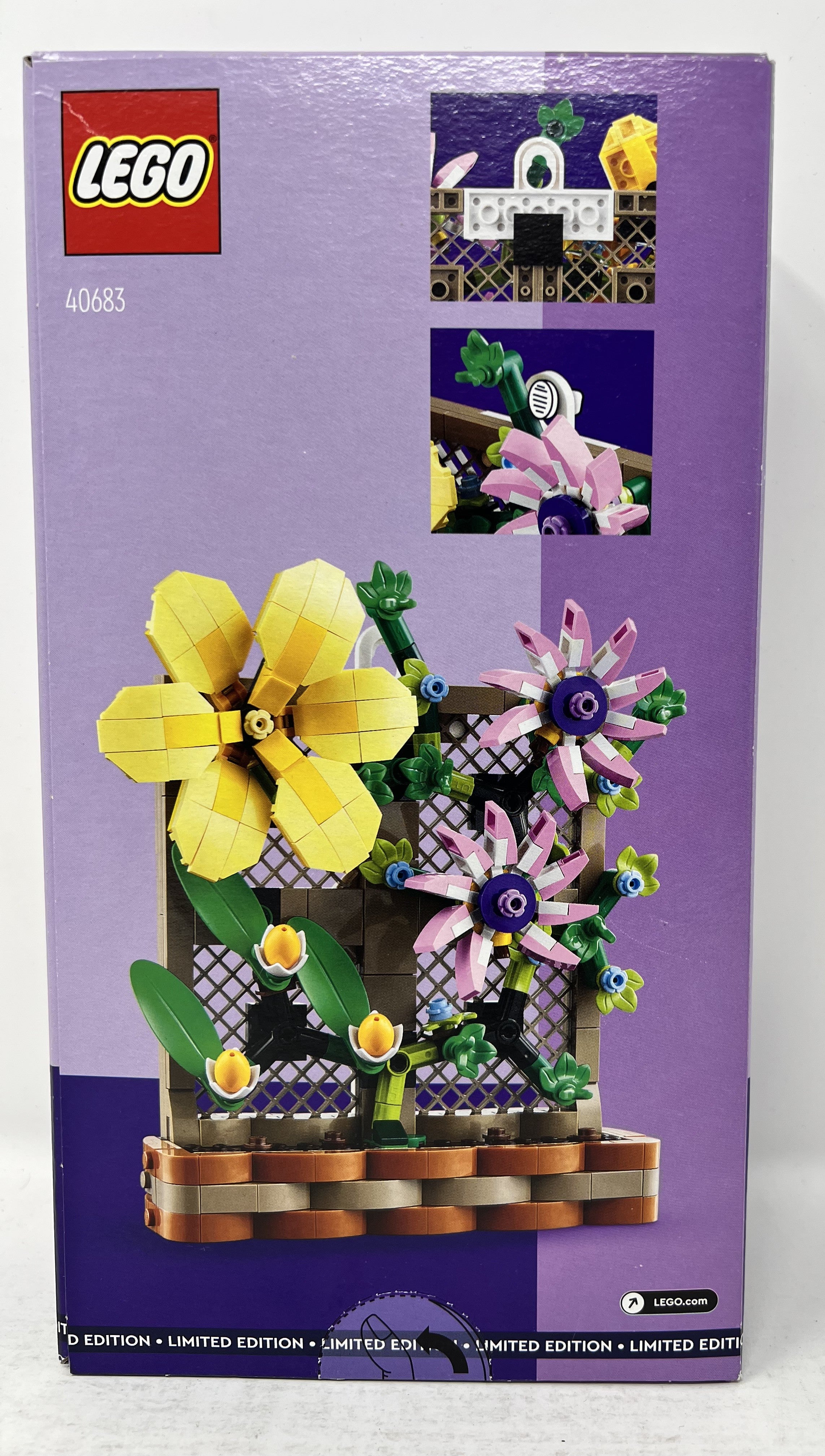 LEGO Flower Trellis Display #40683 (shelf wear, see pictures)