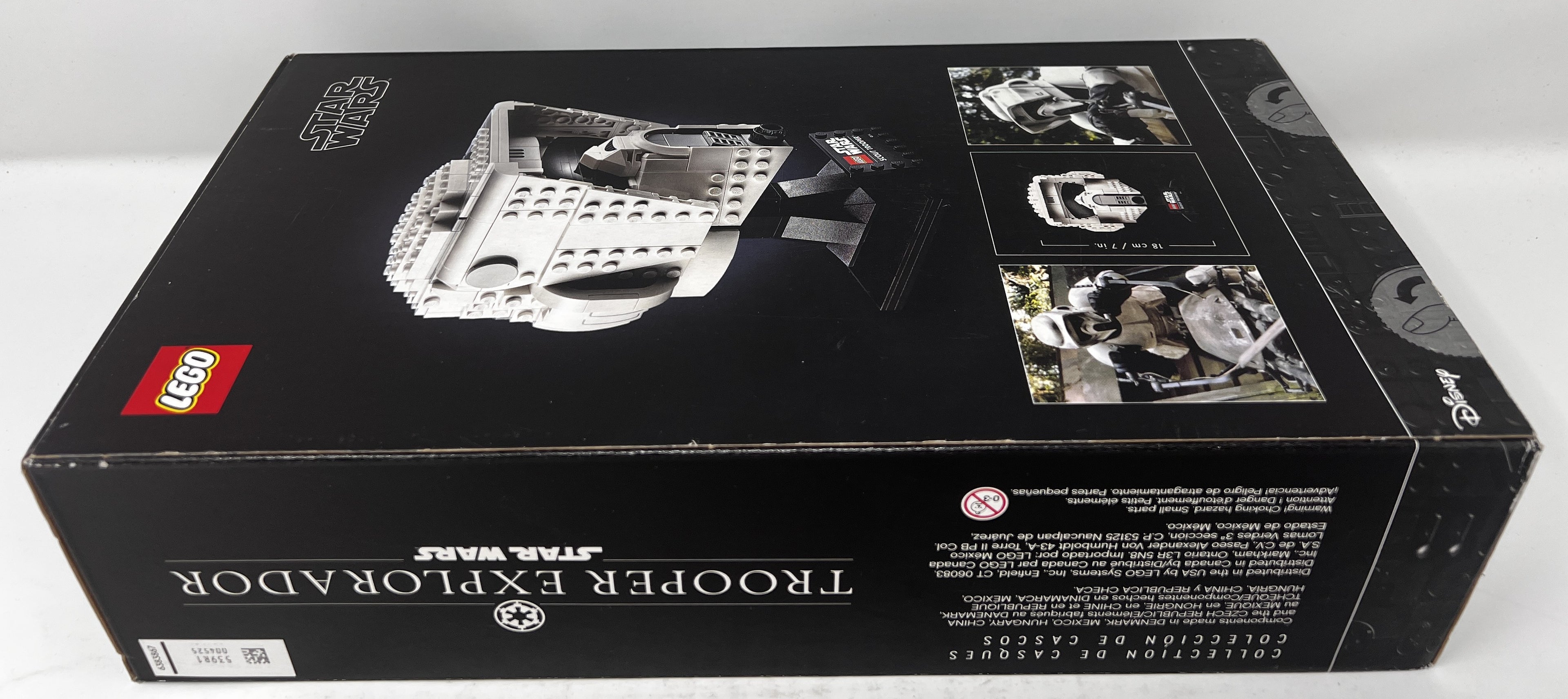 LEGO Star Wars Scout Trooper Helmet 75305 (Shelf wear, see pictures)