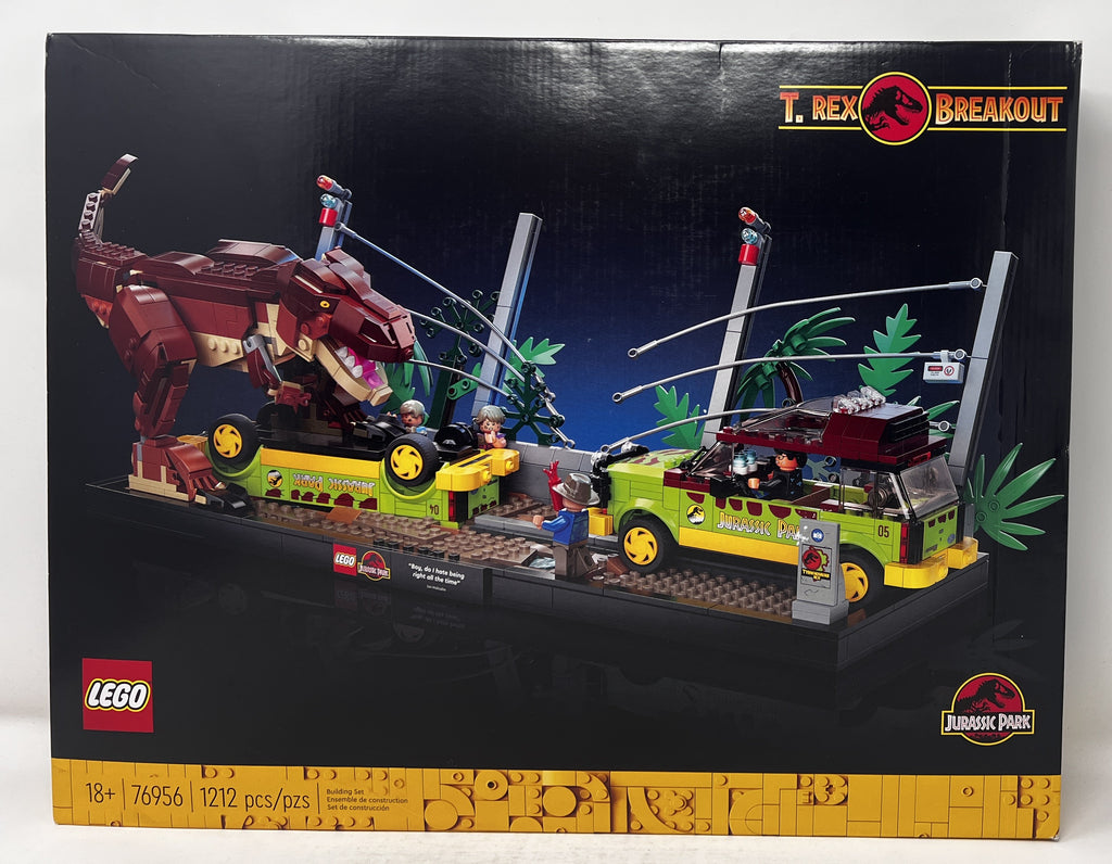 LEGO Jurassic Park T Rex Breakout 76956 (shelf wear, see pictures)