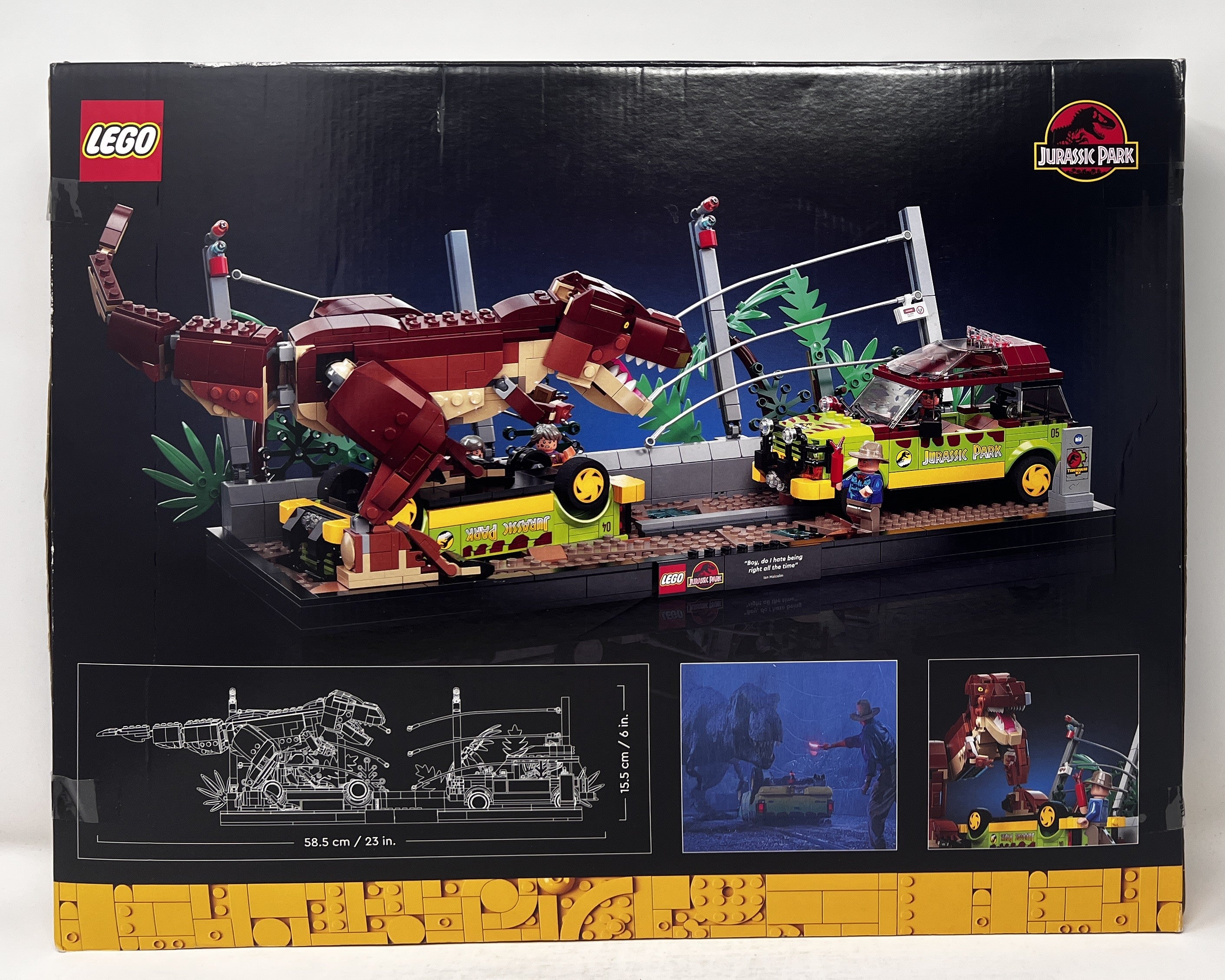 LEGO Jurassic Park T Rex Breakout 76956 (shelf wear, see pictures)