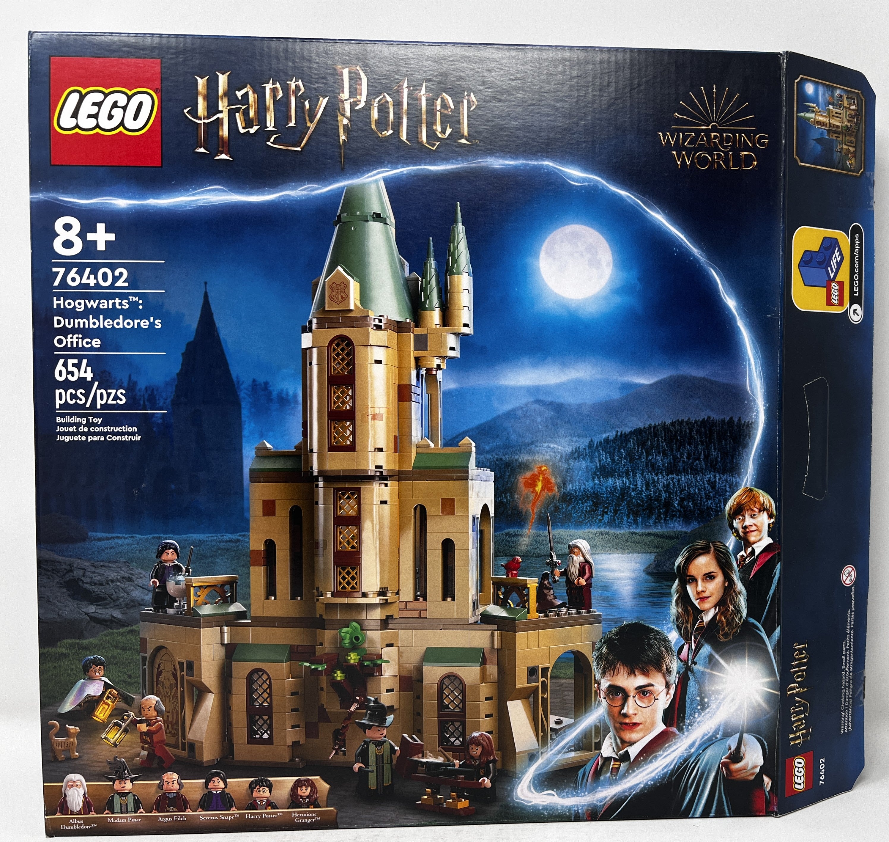 LEGO Harry Potter Hogwarts Dumbledore's Office #76402 (Open Box, sealed bags)