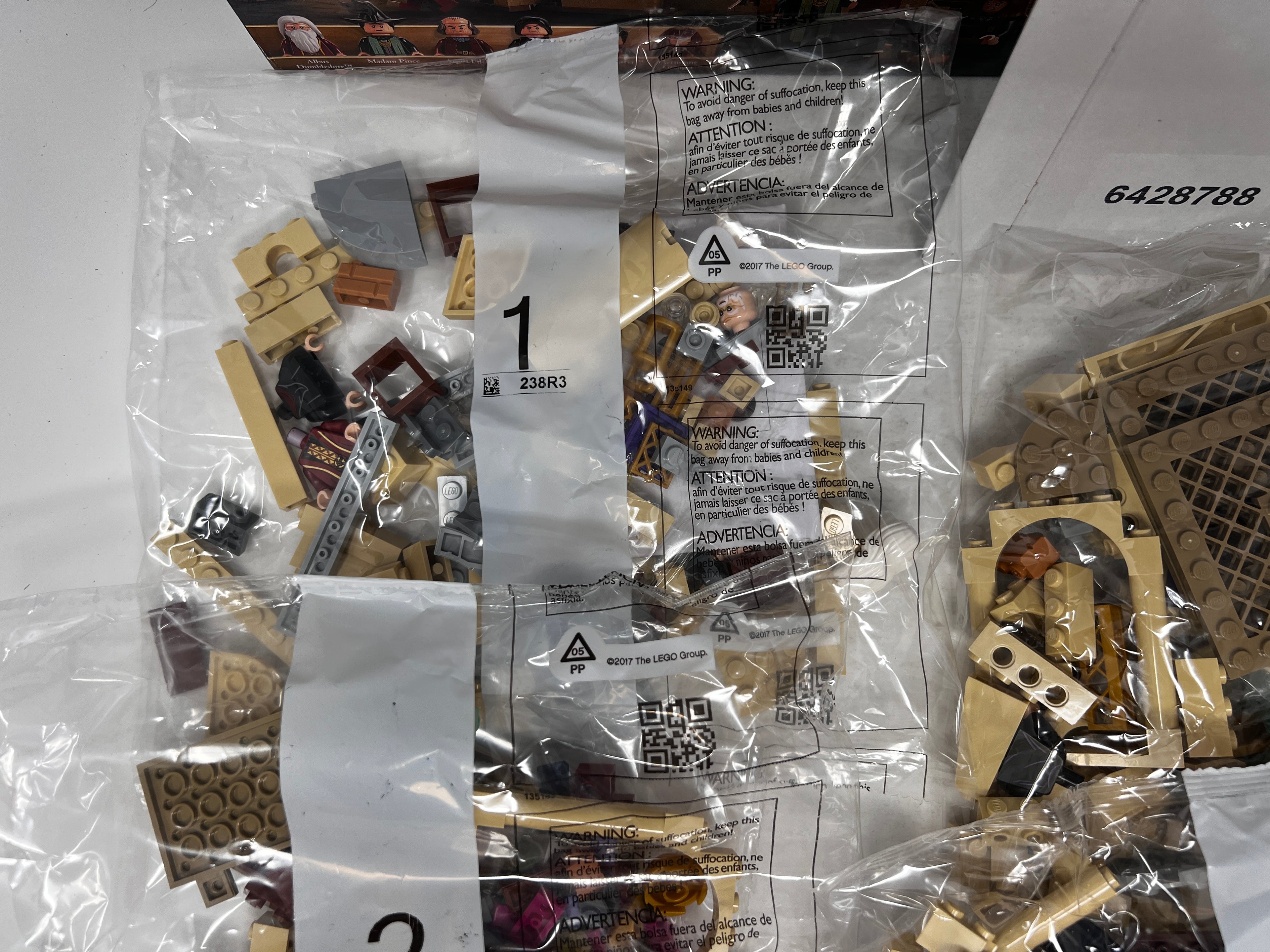 LEGO Harry Potter Hogwarts Dumbledore's Office #76402 (Open Box, sealed bags)