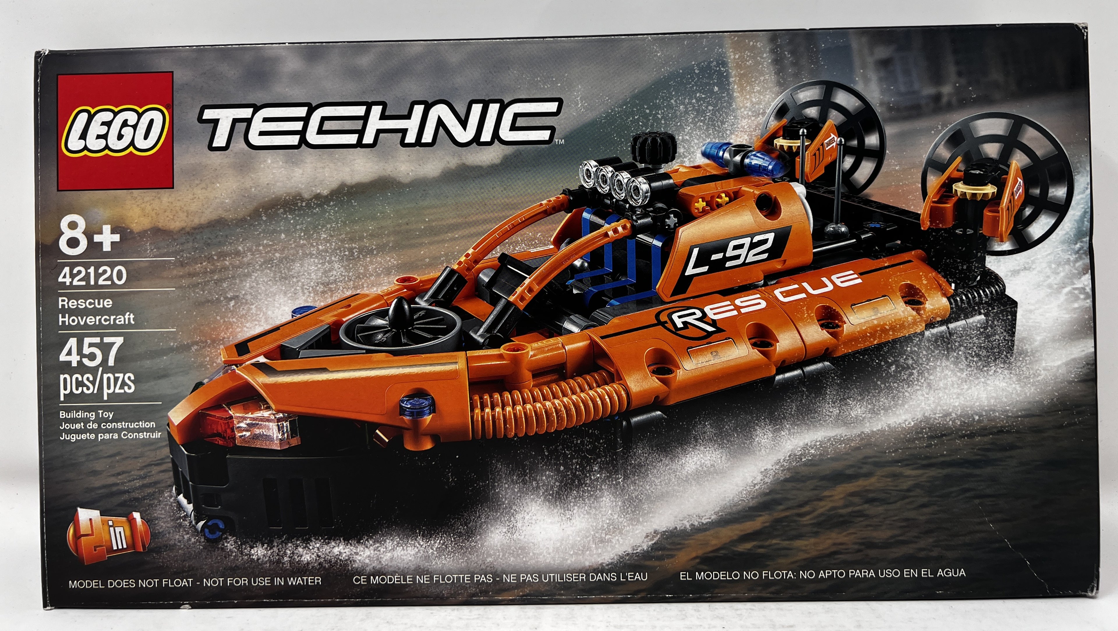 LEGO Technic Rescue Hovercraft 42120 (Open Box, Sealed Bags, see pictures)