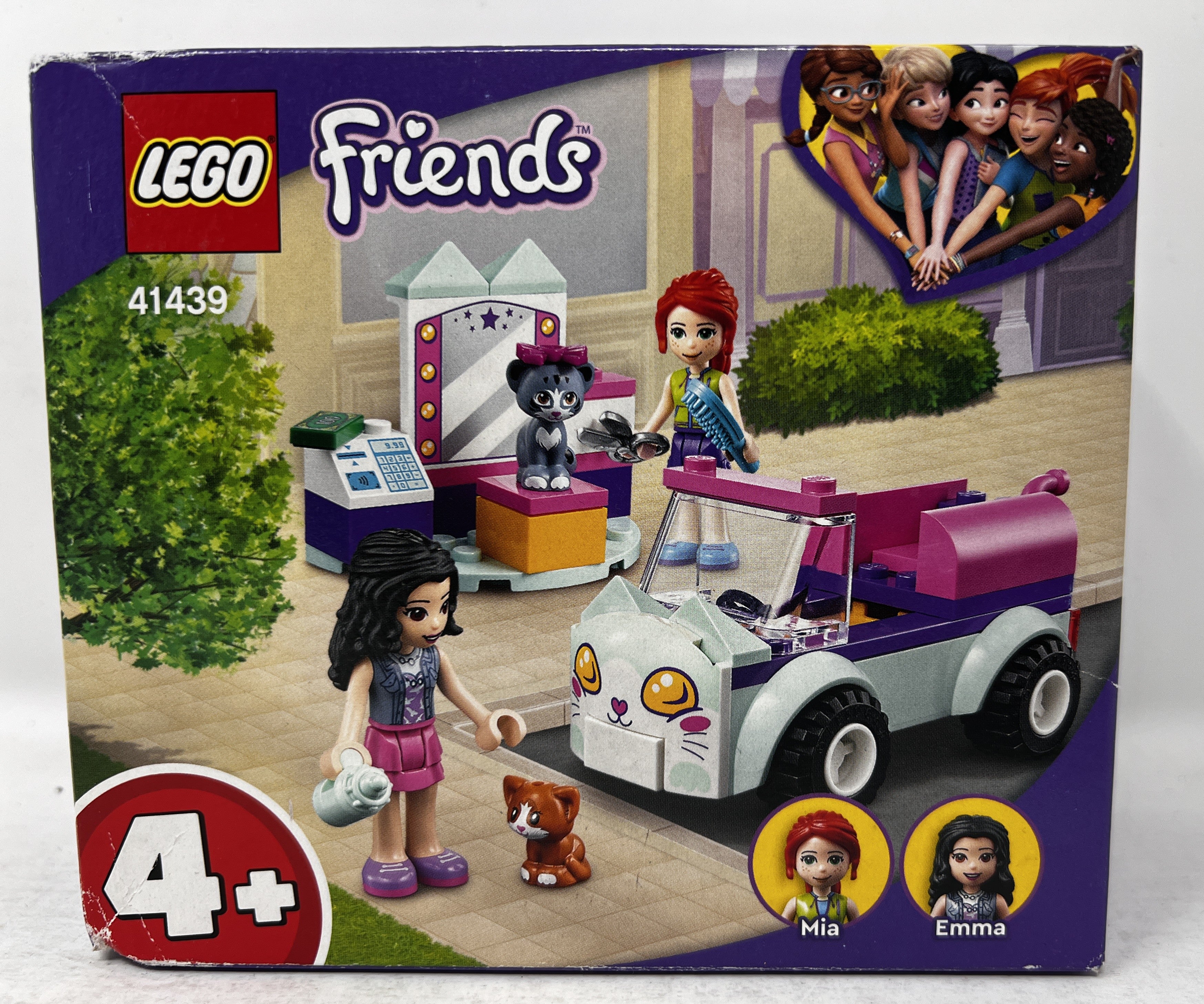 LEGO Friends La voiture de toilettage pour chats #41439