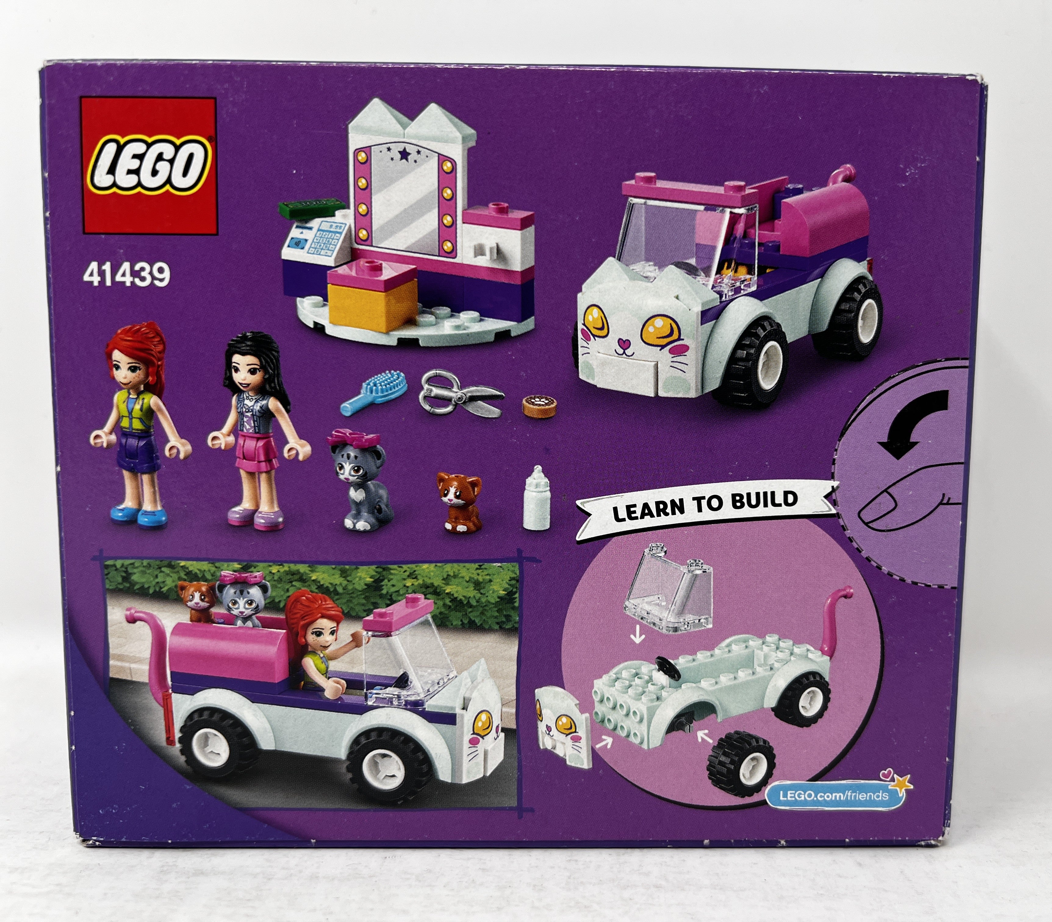 LEGO Friends La voiture de toilettage pour chats #41439