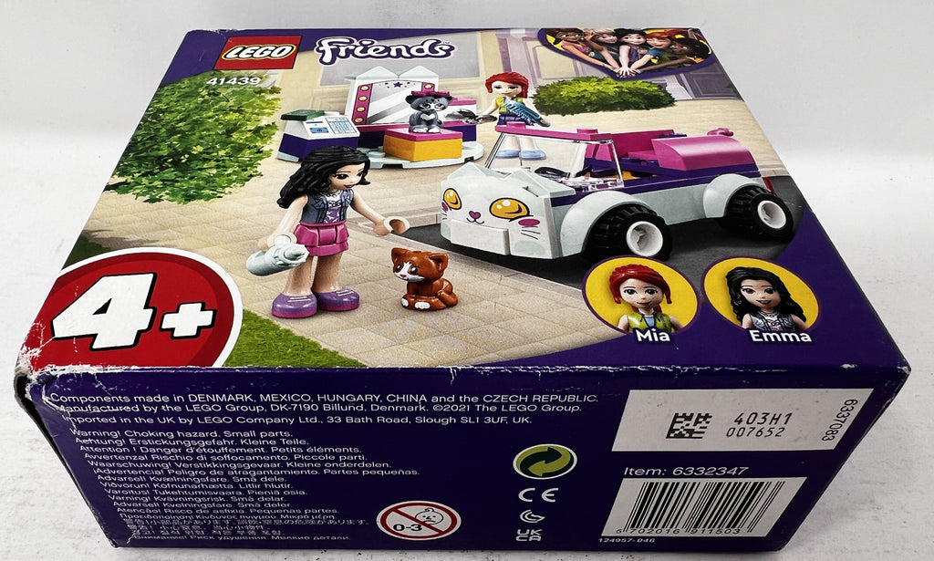 LEGO Friends Cat Grooming Car 41439 (shelf wear, see pictures)