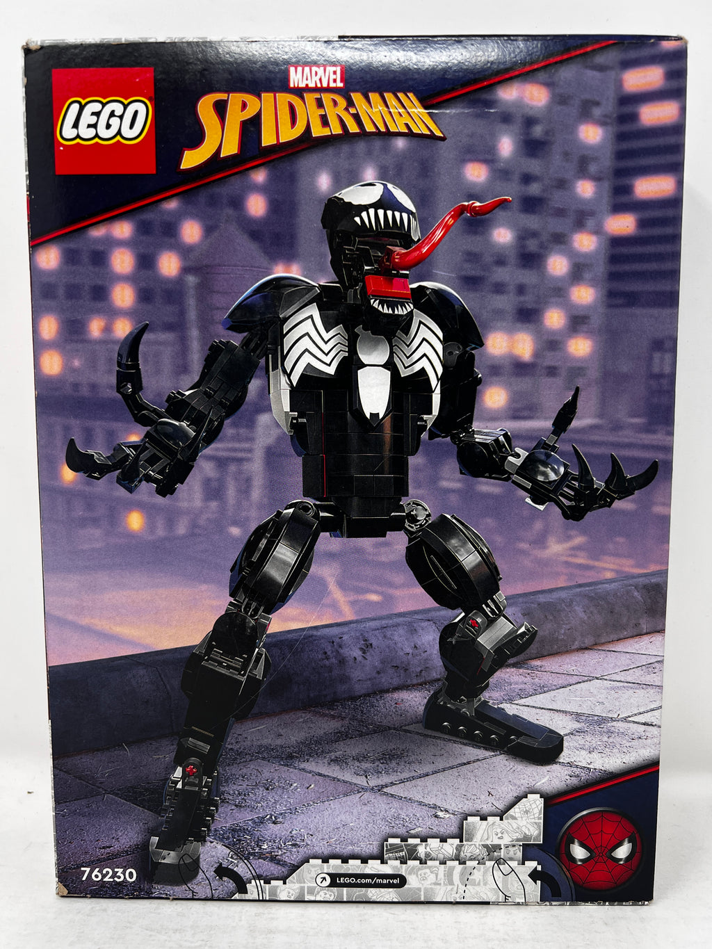 LEGO Marvel Venom Figure 76230 (shelf wear, see pictures)