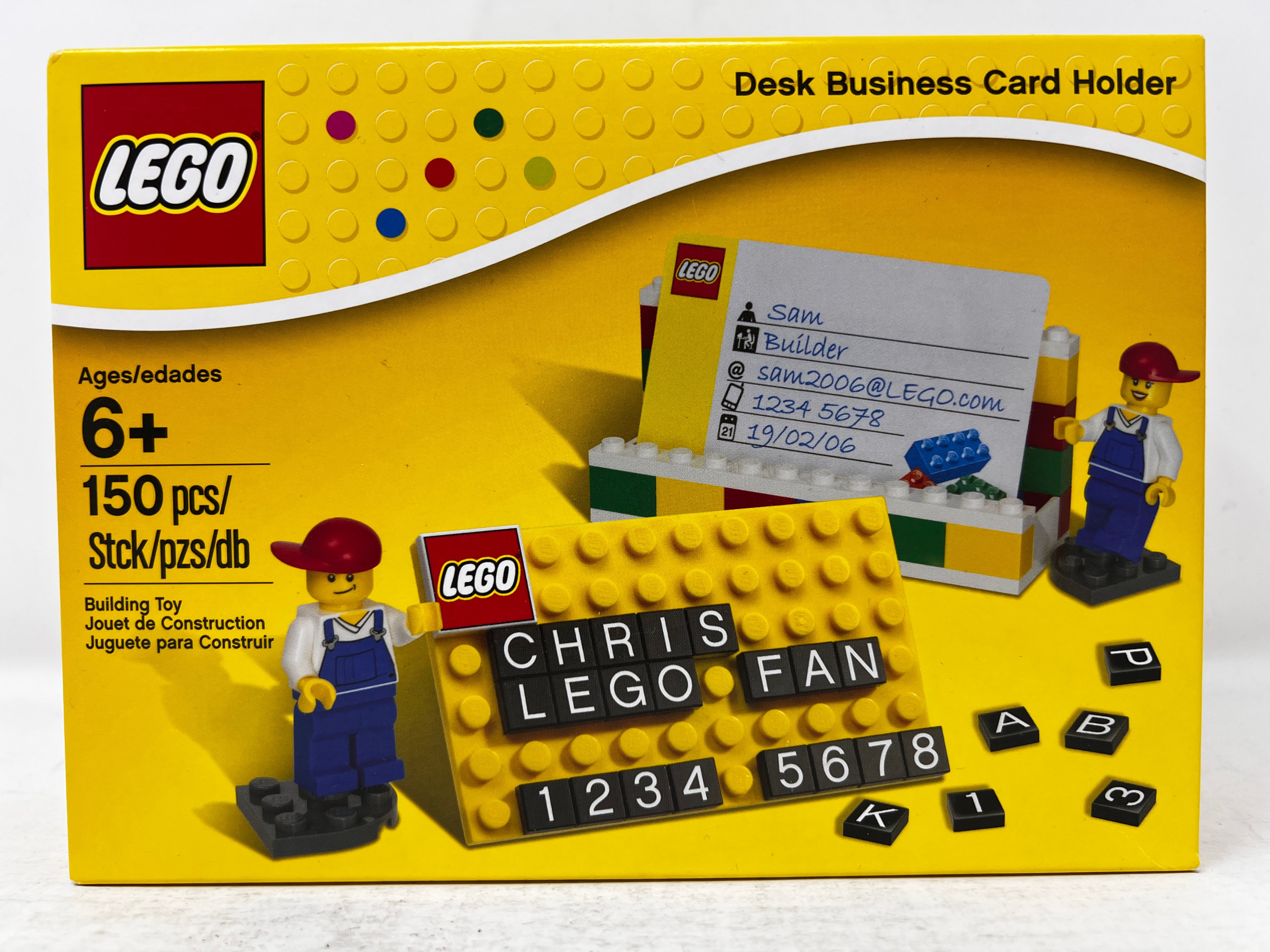 LEGO Desk Business Card Holder #850425