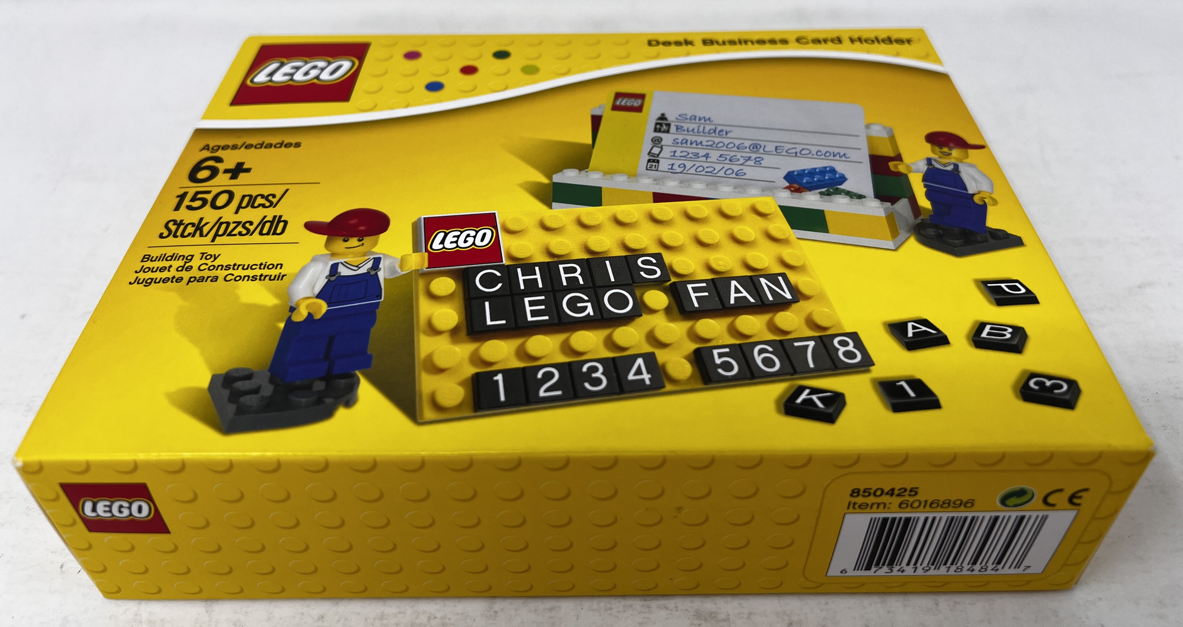 LEGO Desk Business Card Holder #850425