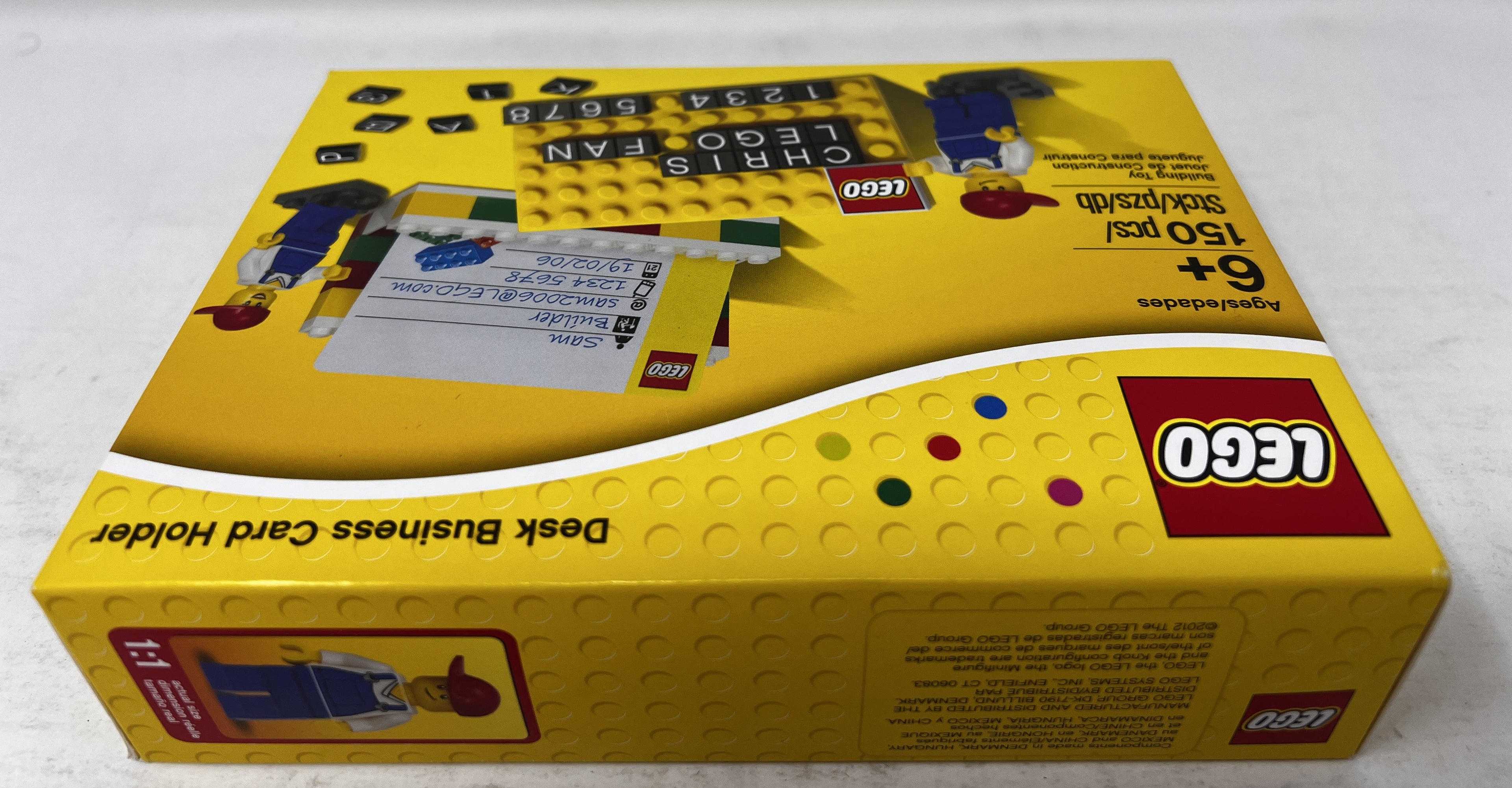 LEGO Desk Business Card Holder #850425
