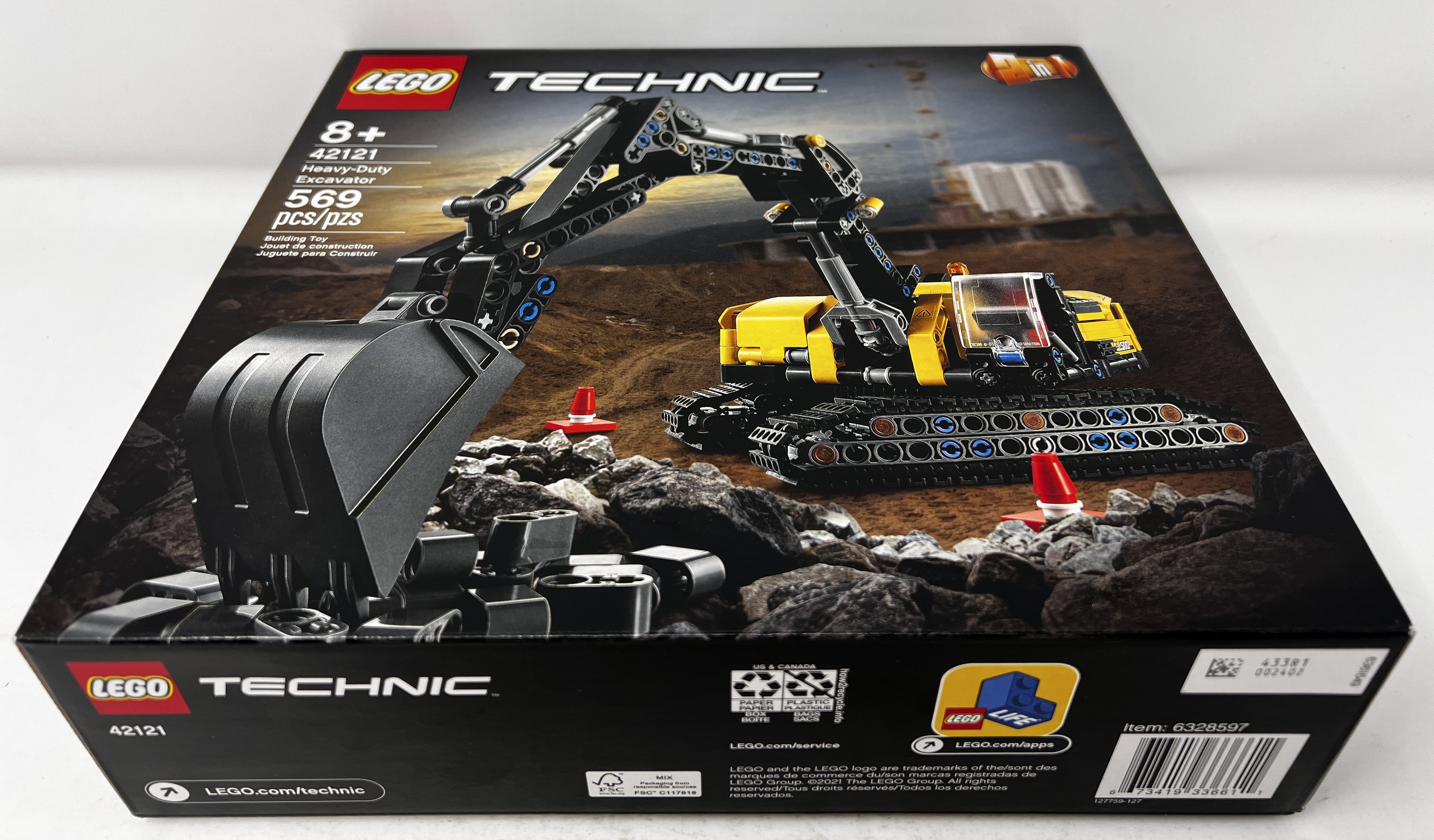 LEGO Technic Heavy Duty Excavator 42121