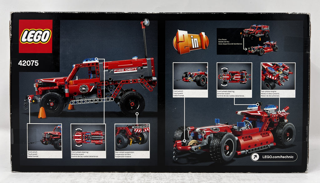 LEGO Technic First Responder 42075 (shelf wear, see pictures)
