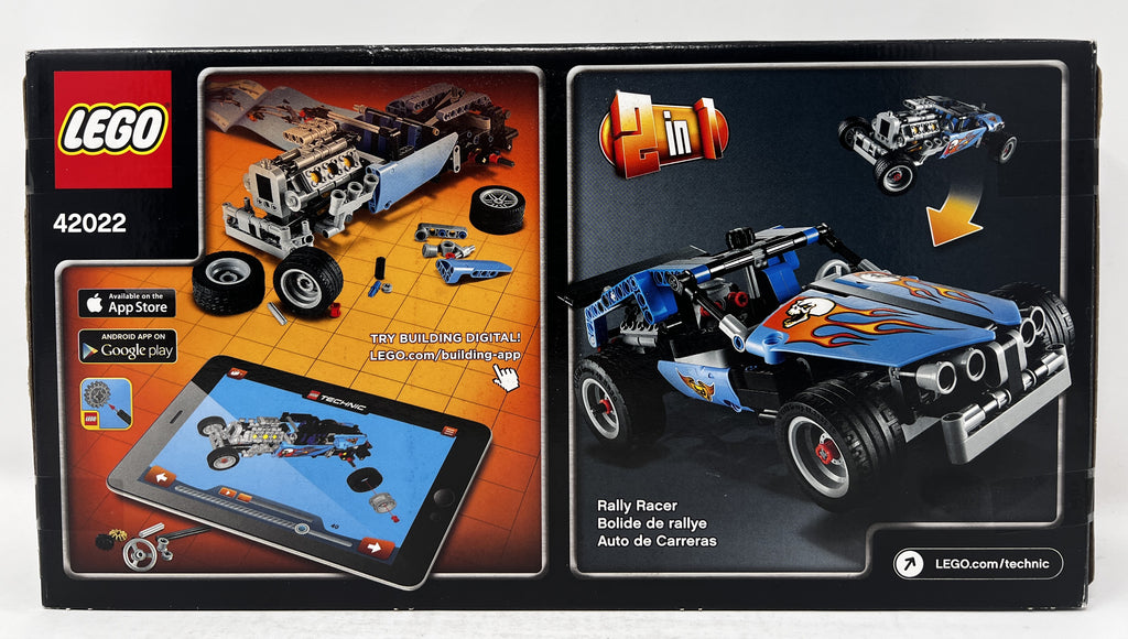 LEGO Technic Hot Rod 42022 (minor shelf wear, see pictures)