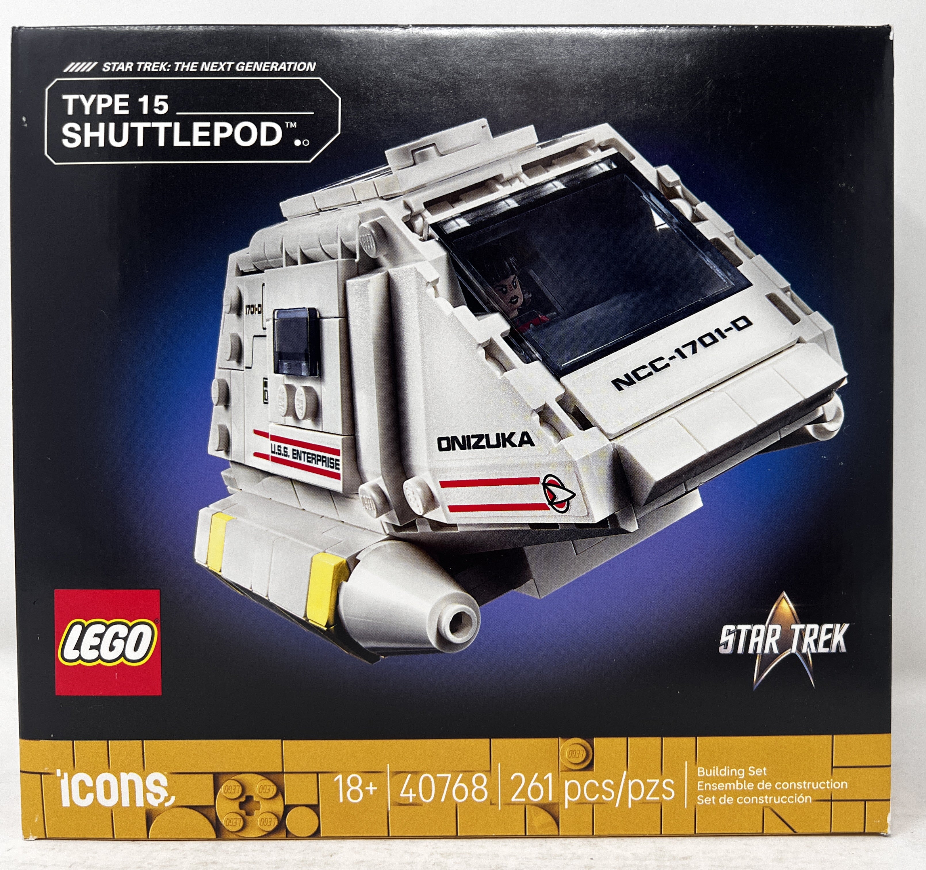 LEGO Icons Star Trek Type-15 Shuttlepod 40768