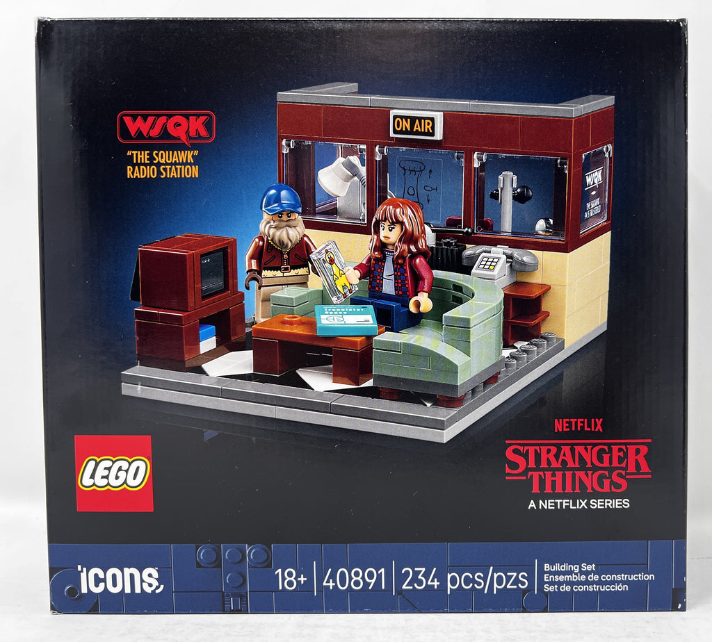LEGO Icons Stranger Things: WSQK Radio Station 40891
