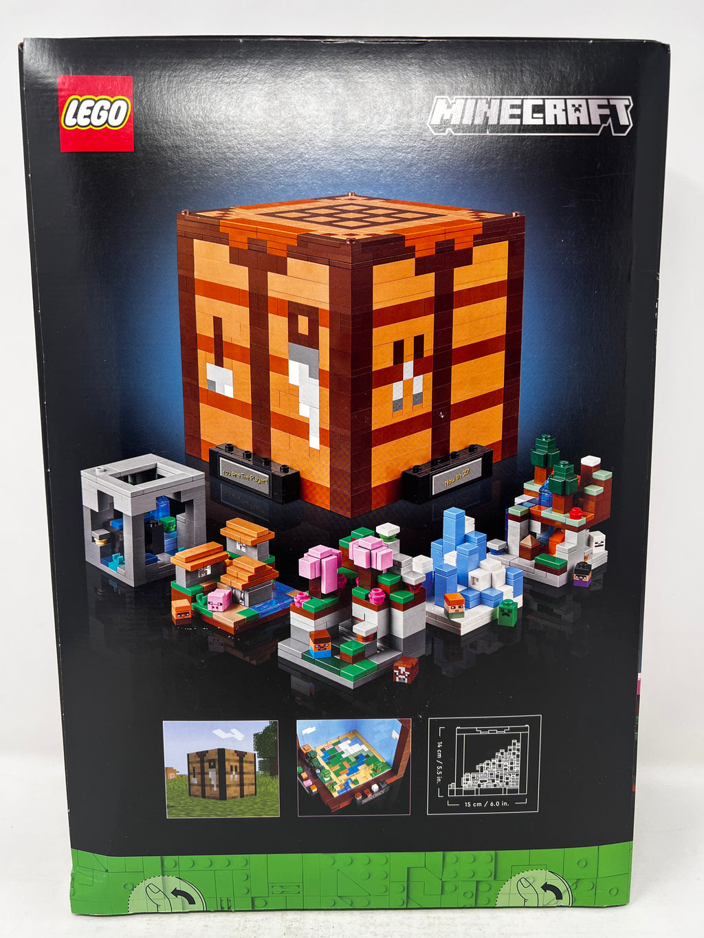 LEGO Minecraft The Crafting Table 21265 (Damaged box, see pictures)