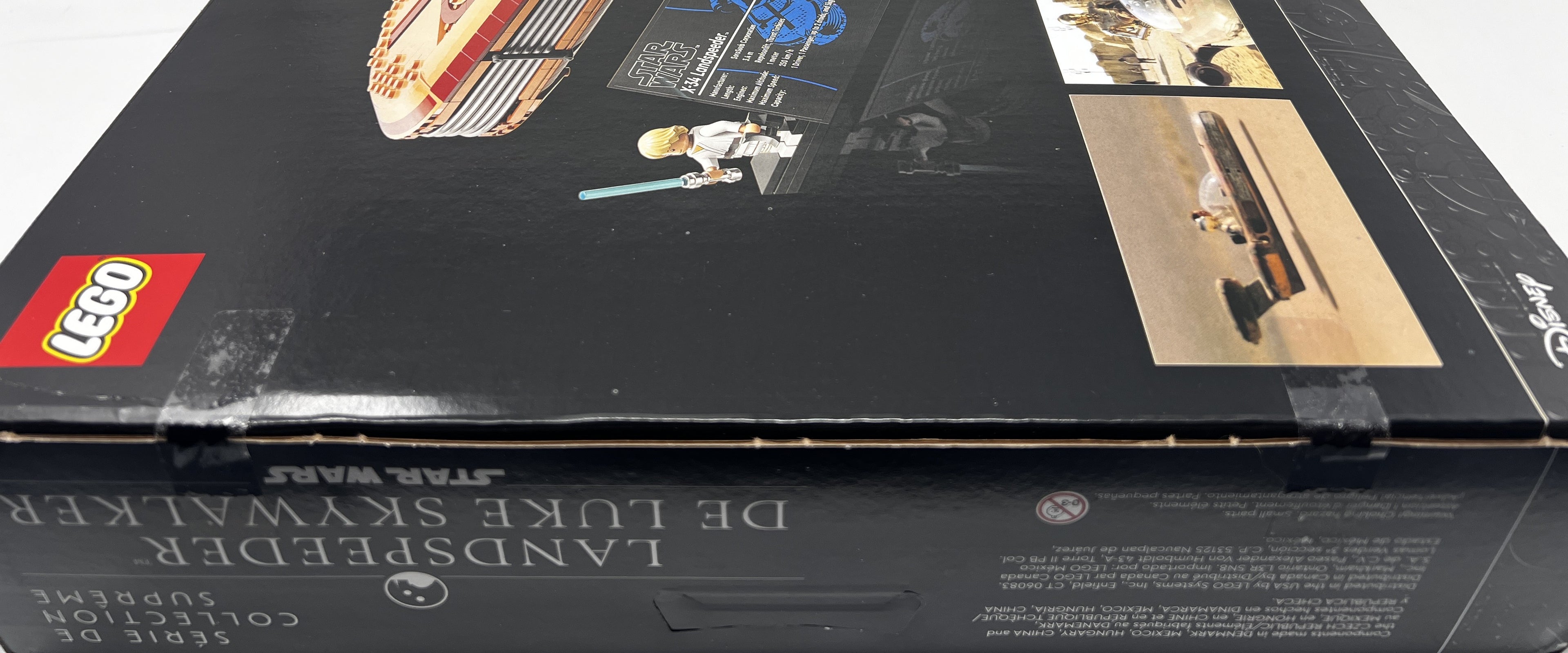 LEGO Star Wars UCS Luke Skywalker's Landspeeder 75341 (creasing/crushing damage to box, see pictures)