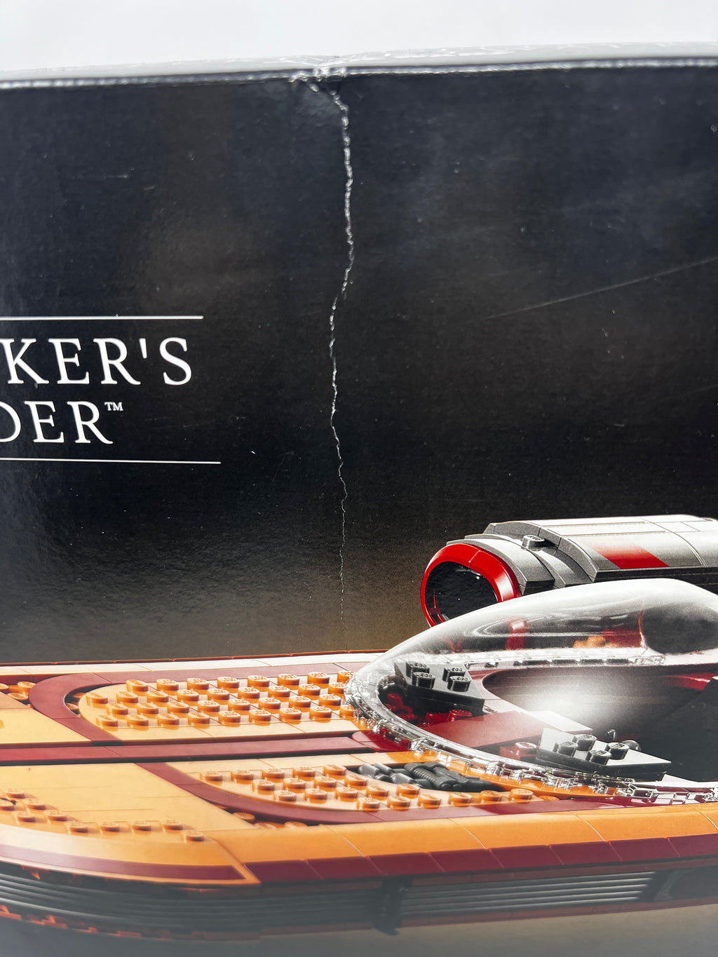 LEGO Star Wars UCS Luke Skywalker's Landspeeder 75341 (creasing/crushing damage to box, see pictures)