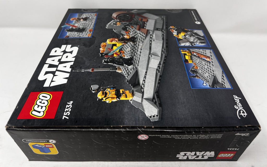 LEGO Star Wars OBi-Wan Kenobi vs. Darth Vader 75334 (minor wear, see pictures)