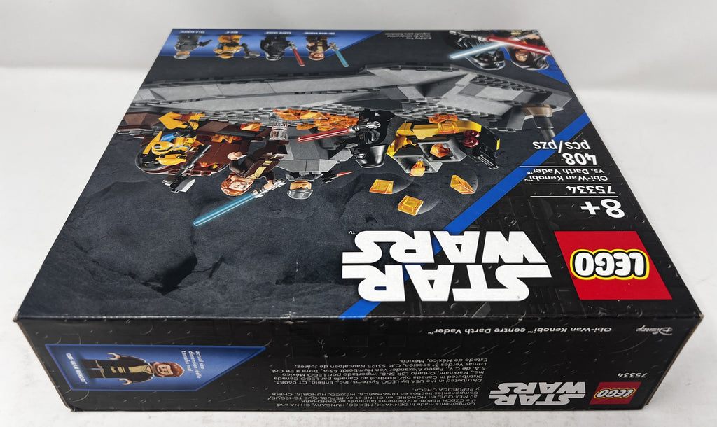 LEGO Star Wars OBi-Wan Kenobi vs. Darth Vader 75334 (minor wear, see pictures)