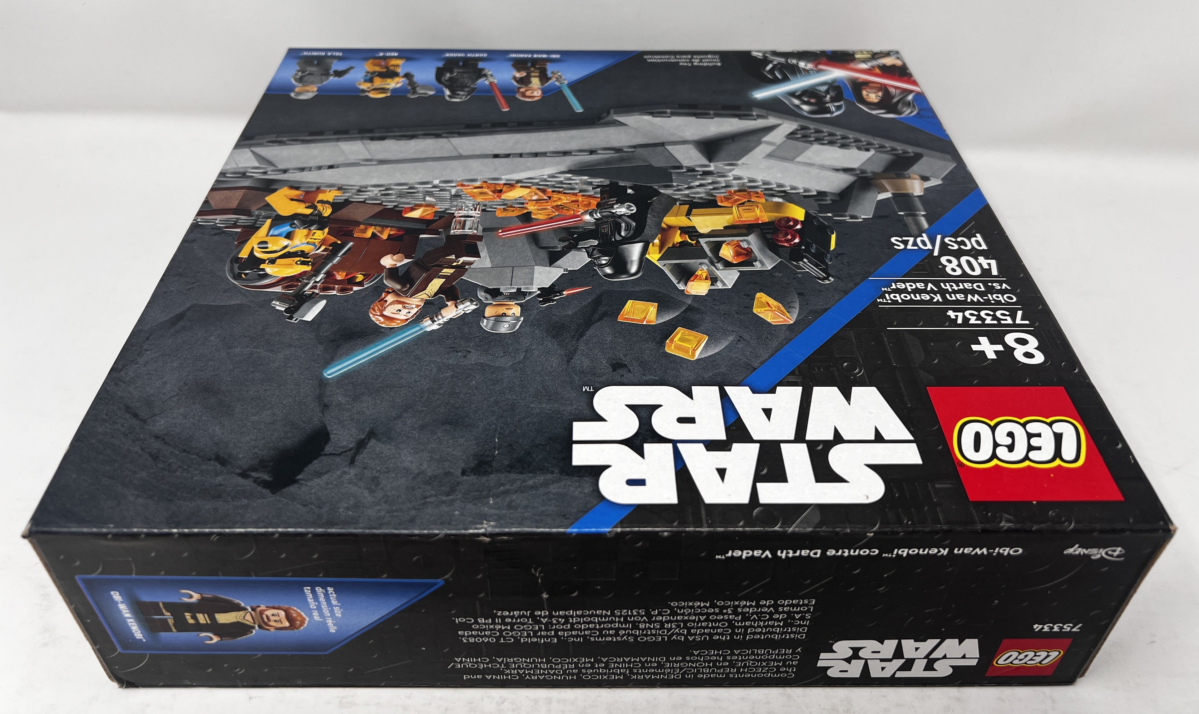 LEGO Star Wars OBi-Wan Kenobi vs. Darth Vader 75334 (minor wear, see pictures)