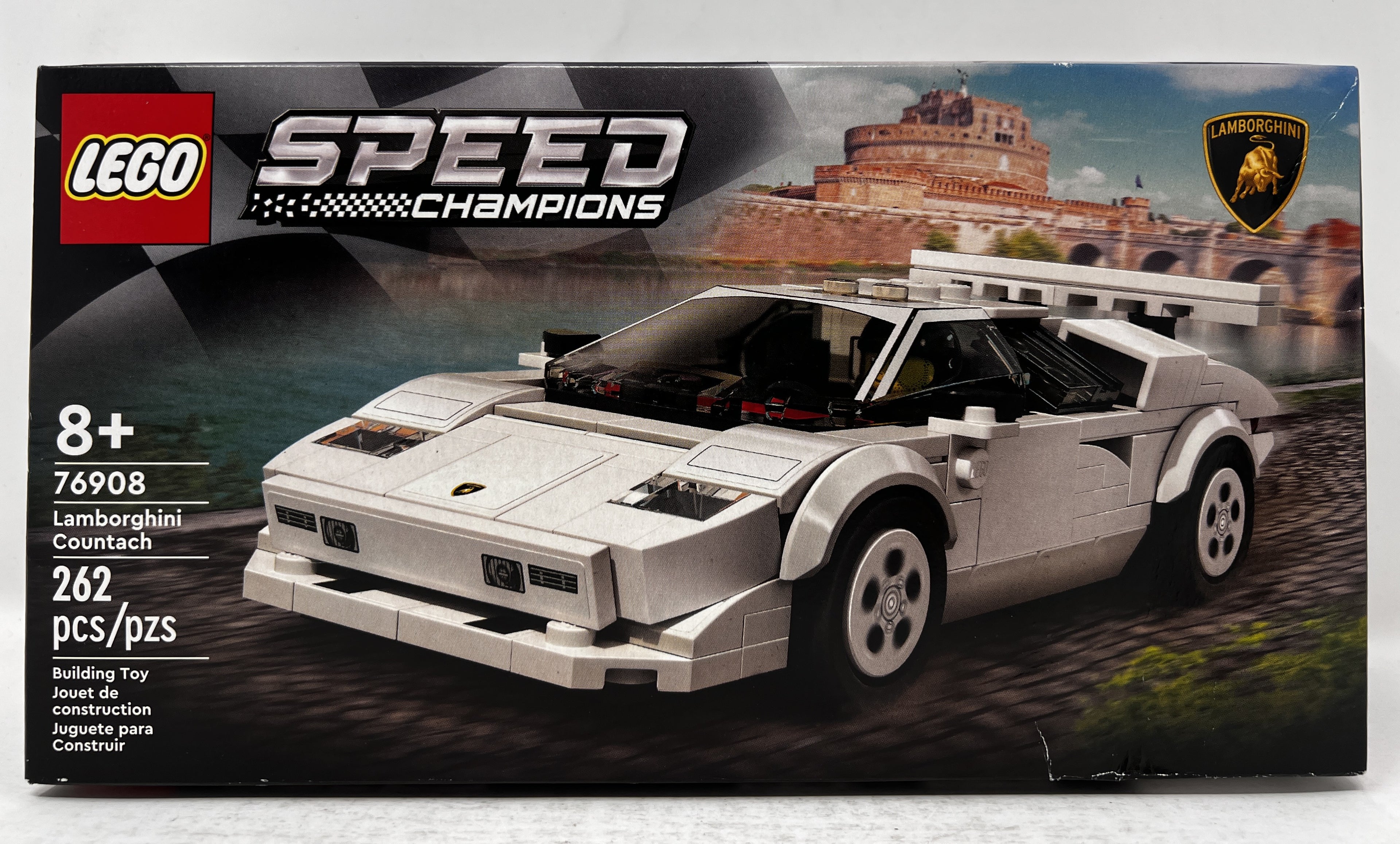 LEGO Speed Champions Lamborghini Countach 76908 (Box damaged, see pictures)