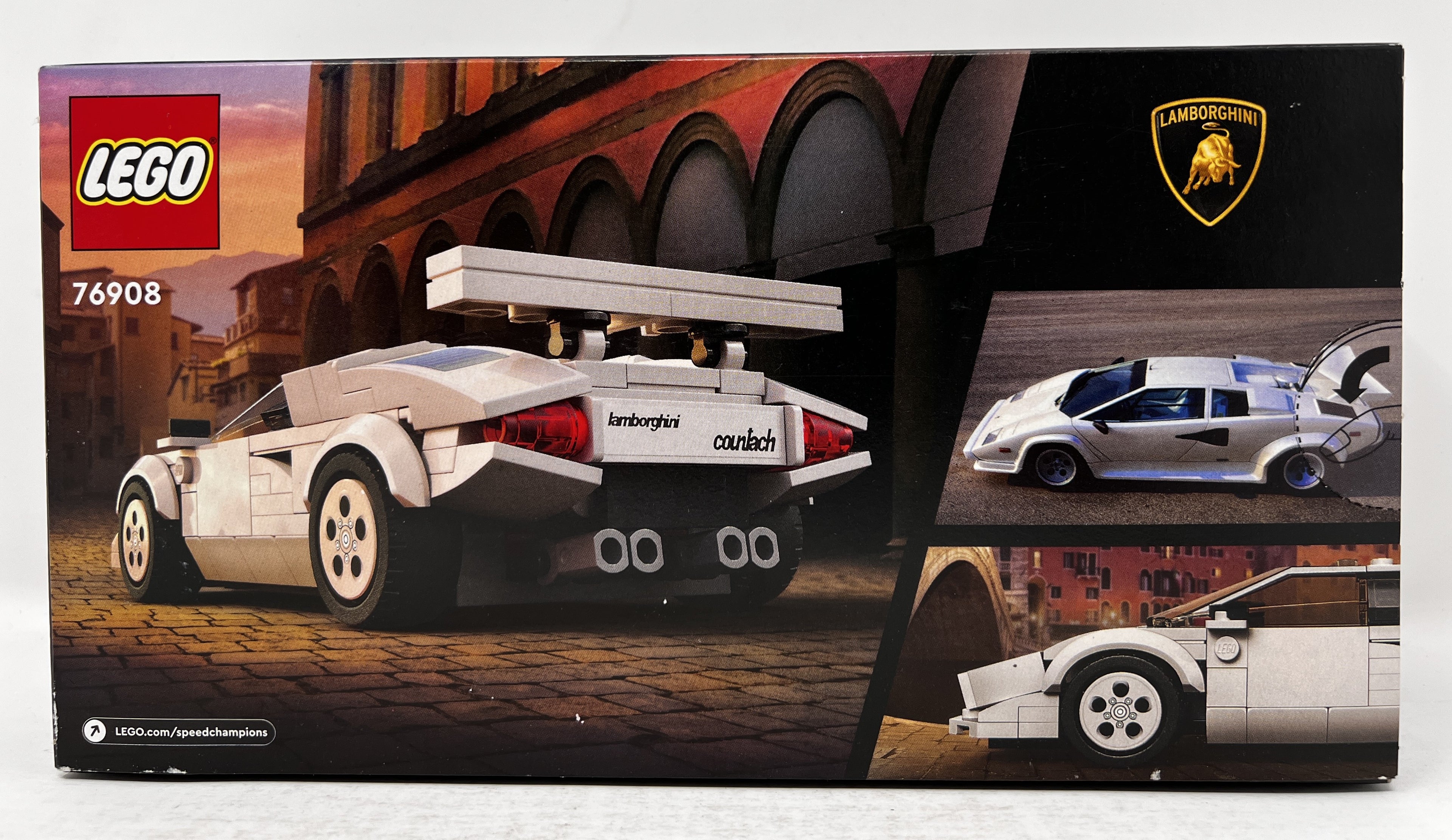 LEGO Speed Champions Lamborghini Countach 76908 (Box damaged, see pictures)