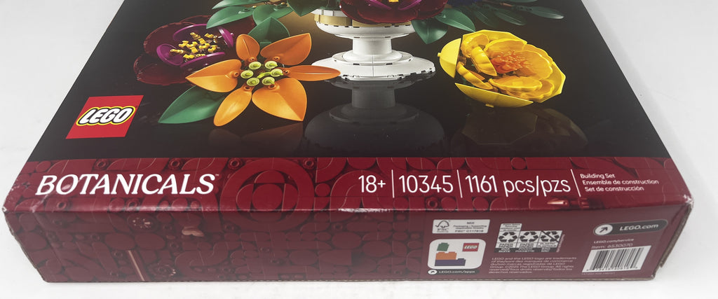 LEGO Botanicals Flower Arrangement 10345 (Box damage, see pictures)