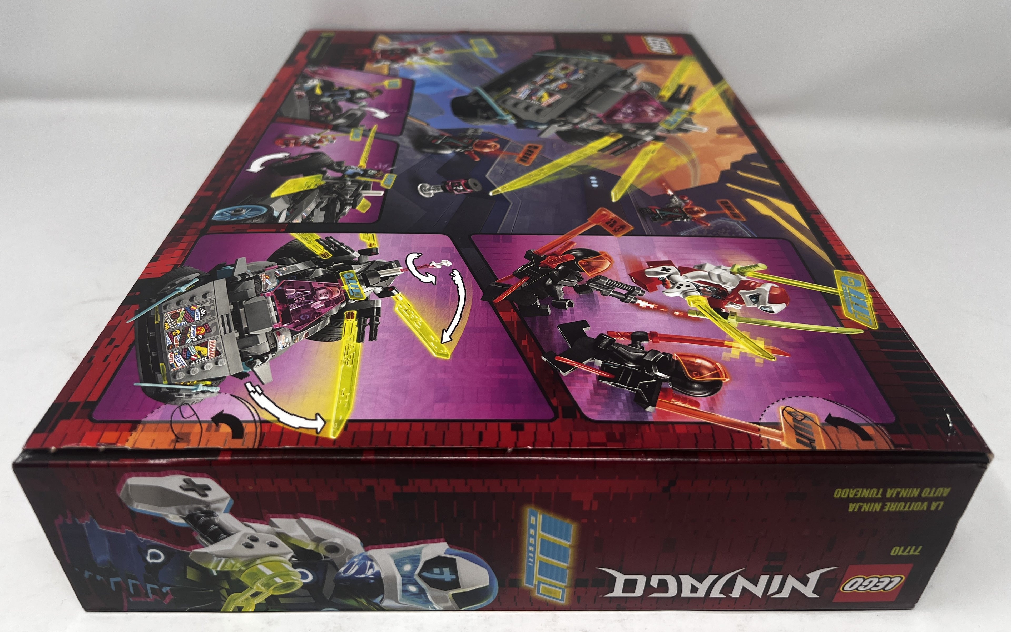 LEGO Ninjago Prime Empire Ninja Tuner Car 71710 (Heavily damaged/ripped box, see pictures)