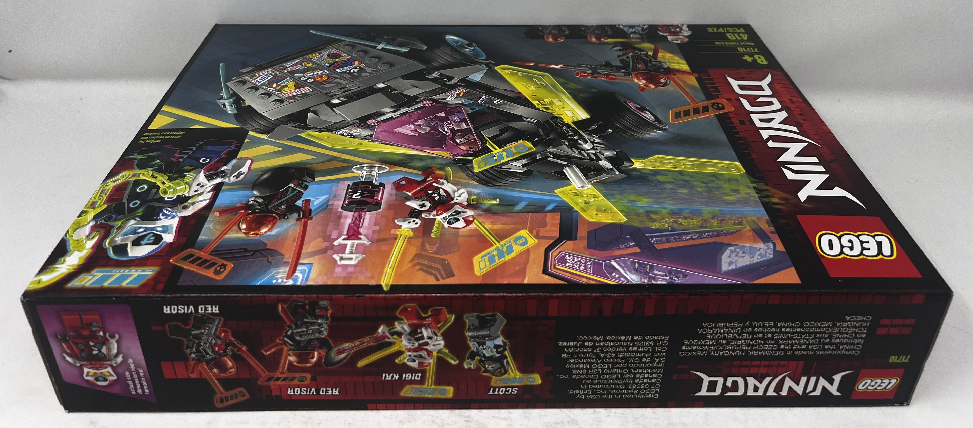 LEGO Ninjago Prime Empire Ninja Tuner Car 71710 (Heavily damaged/ripped box, see pictures)
