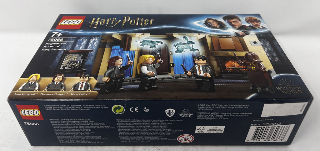 LEGO Harry Potter Hogwarts Room Of Requirements 75966 (Shelf wear, sticker, see pictures)