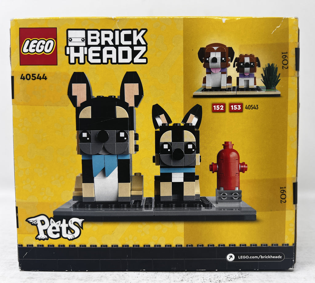 LEGO Brickheadz Pets - French Bulldog 40544 (Shelf wear, creasing, see pictures)