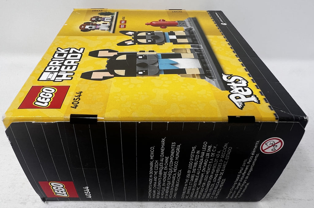 LEGO Brickheadz Pets - French Bulldog 40544 (Shelf wear, creasing, see pictures)